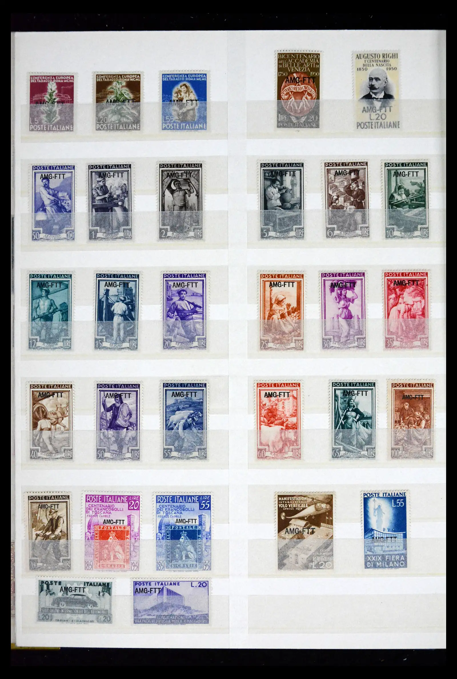 41662 0031 - Postzegelverzameling 41662 Italië BOB / bezetting / gebieden 1893-1955.