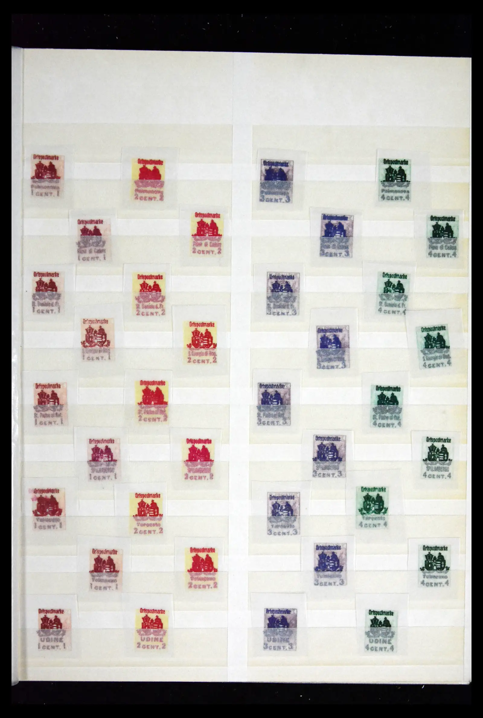 41662 0047 - Postzegelverzameling 41662 Italië BOB / bezetting / gebieden 1893-1955.