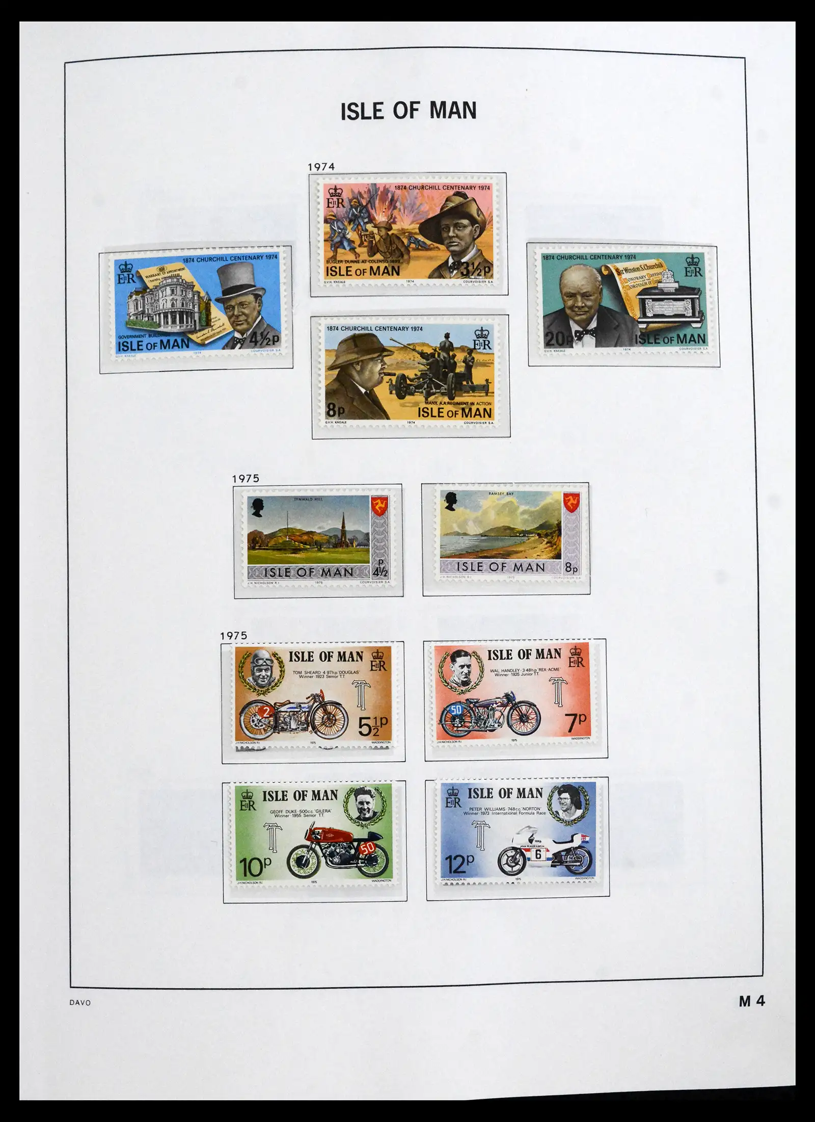 41664 0004 - Stamp collection 41664 Isle of Man 1973-2013.