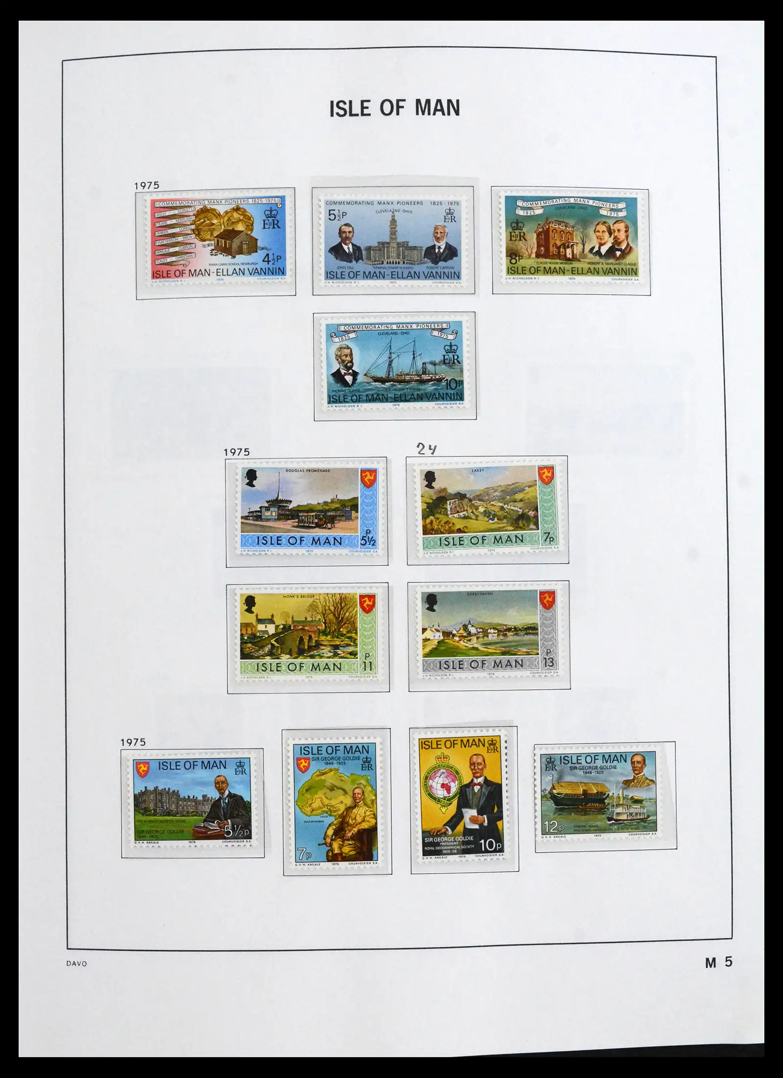41664 0005 - Stamp collection 41664 Isle of Man 1973-2013.
