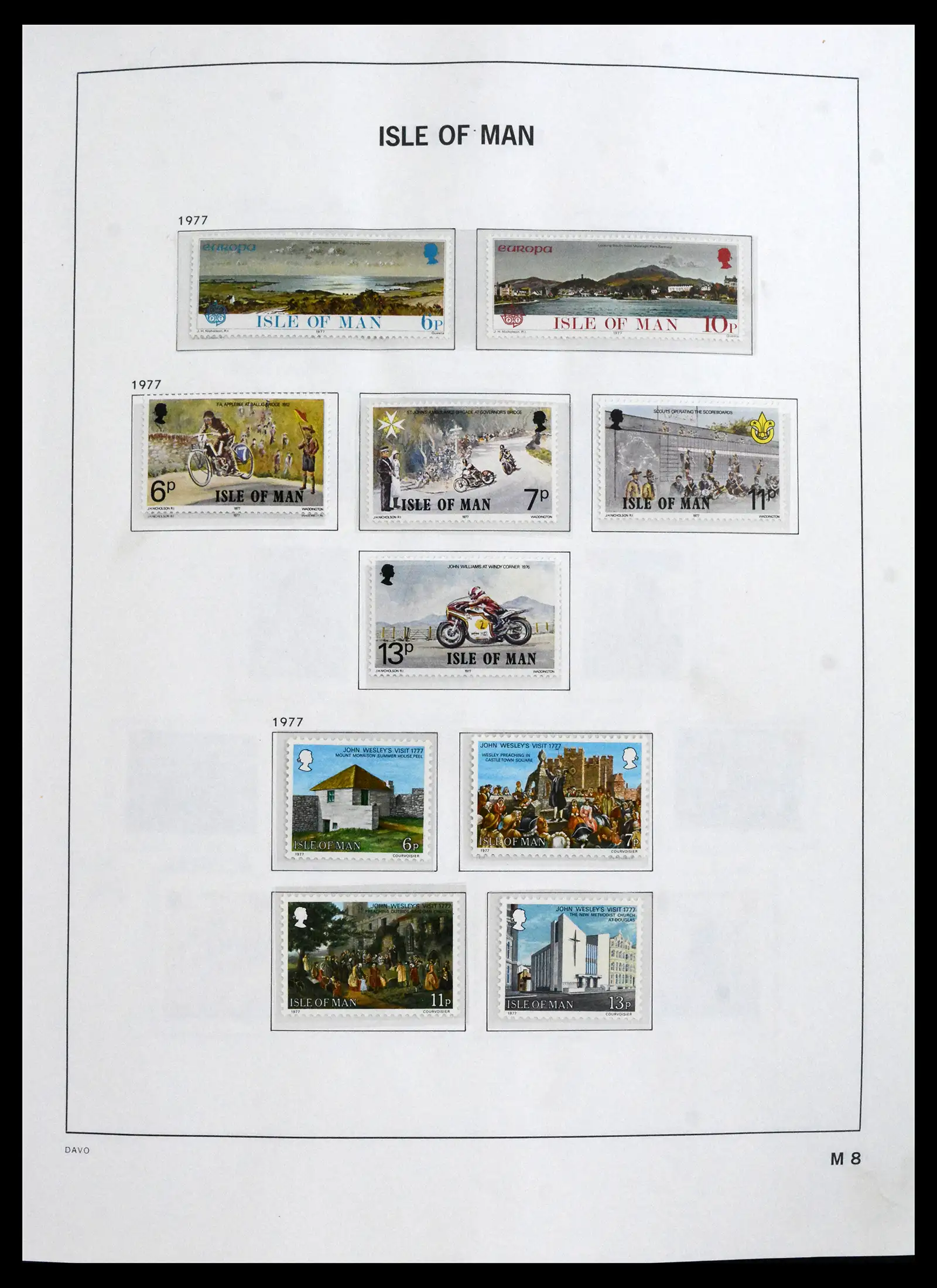41664 0008 - Stamp collection 41664 Isle of Man 1973-2013.