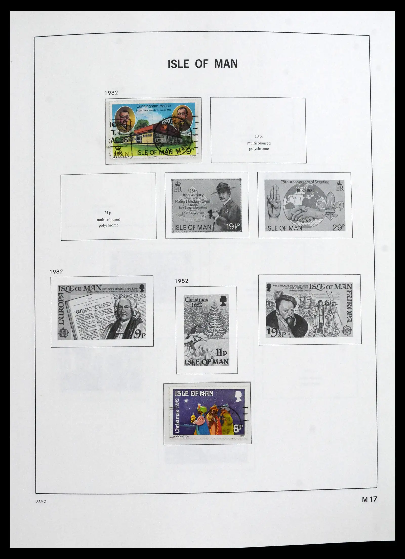 41664 0018 - Stamp collection 41664 Isle of Man 1973-2013.