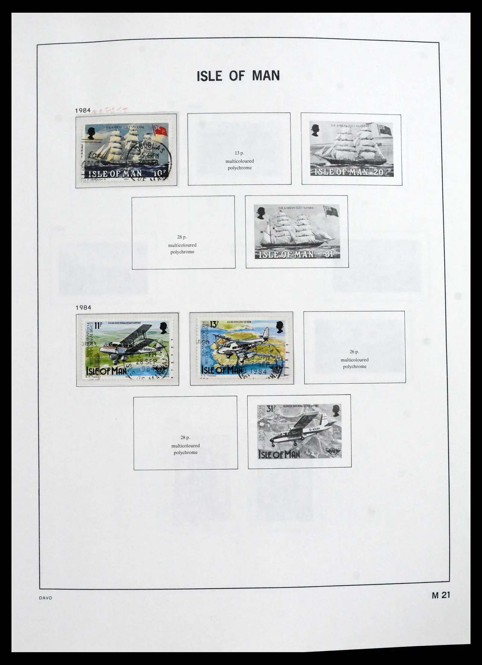 41664 0022 - Stamp collection 41664 Isle of Man 1973-2013.