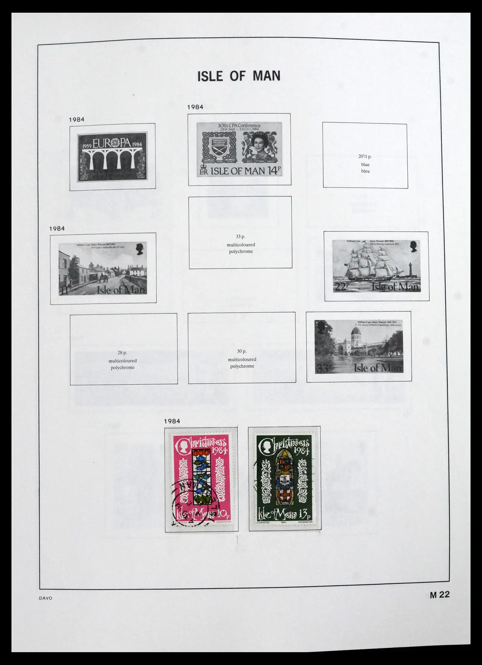 41664 0023 - Stamp collection 41664 Isle of Man 1973-2013.