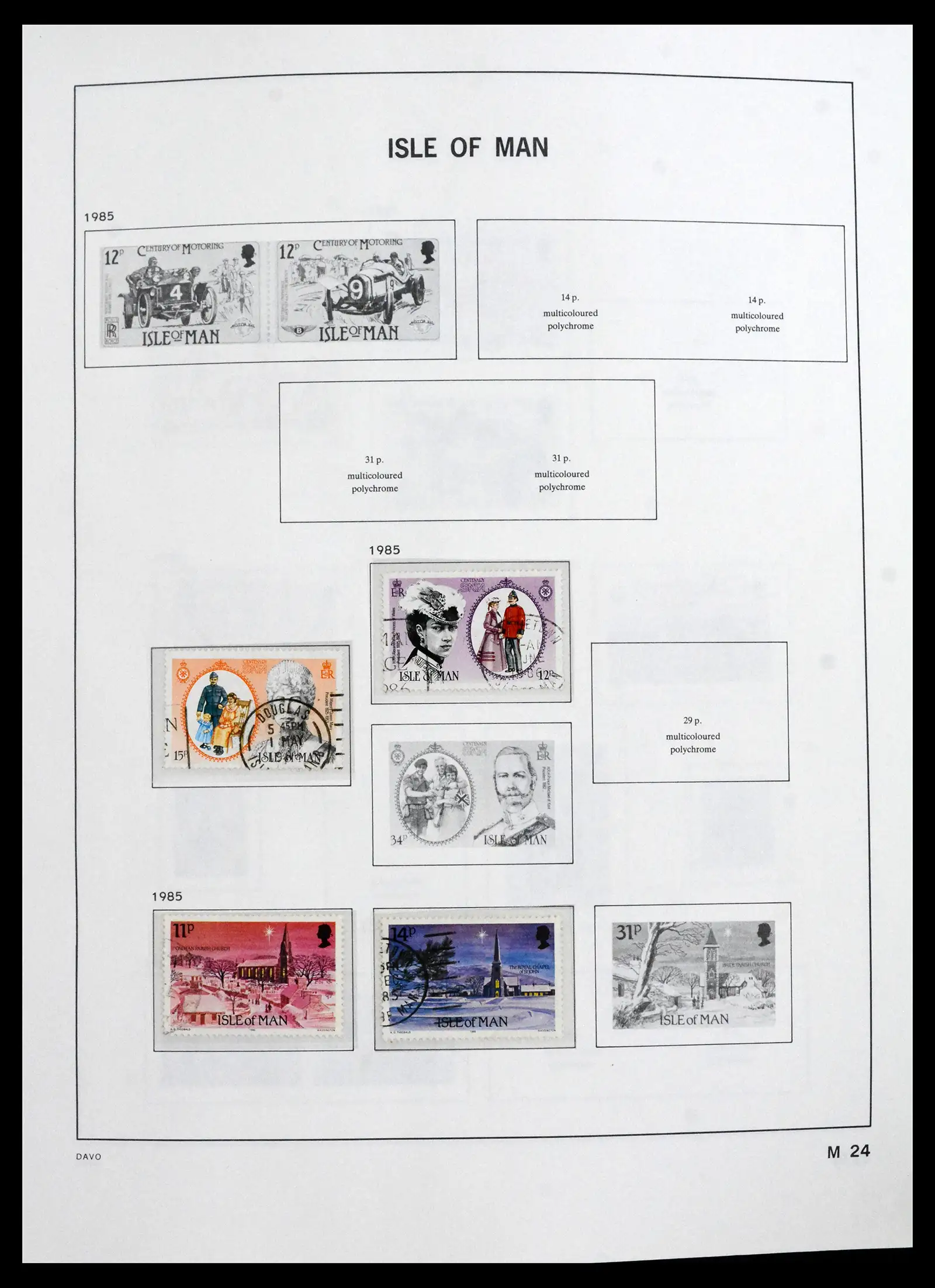 41664 0025 - Stamp collection 41664 Isle of Man 1973-2013.