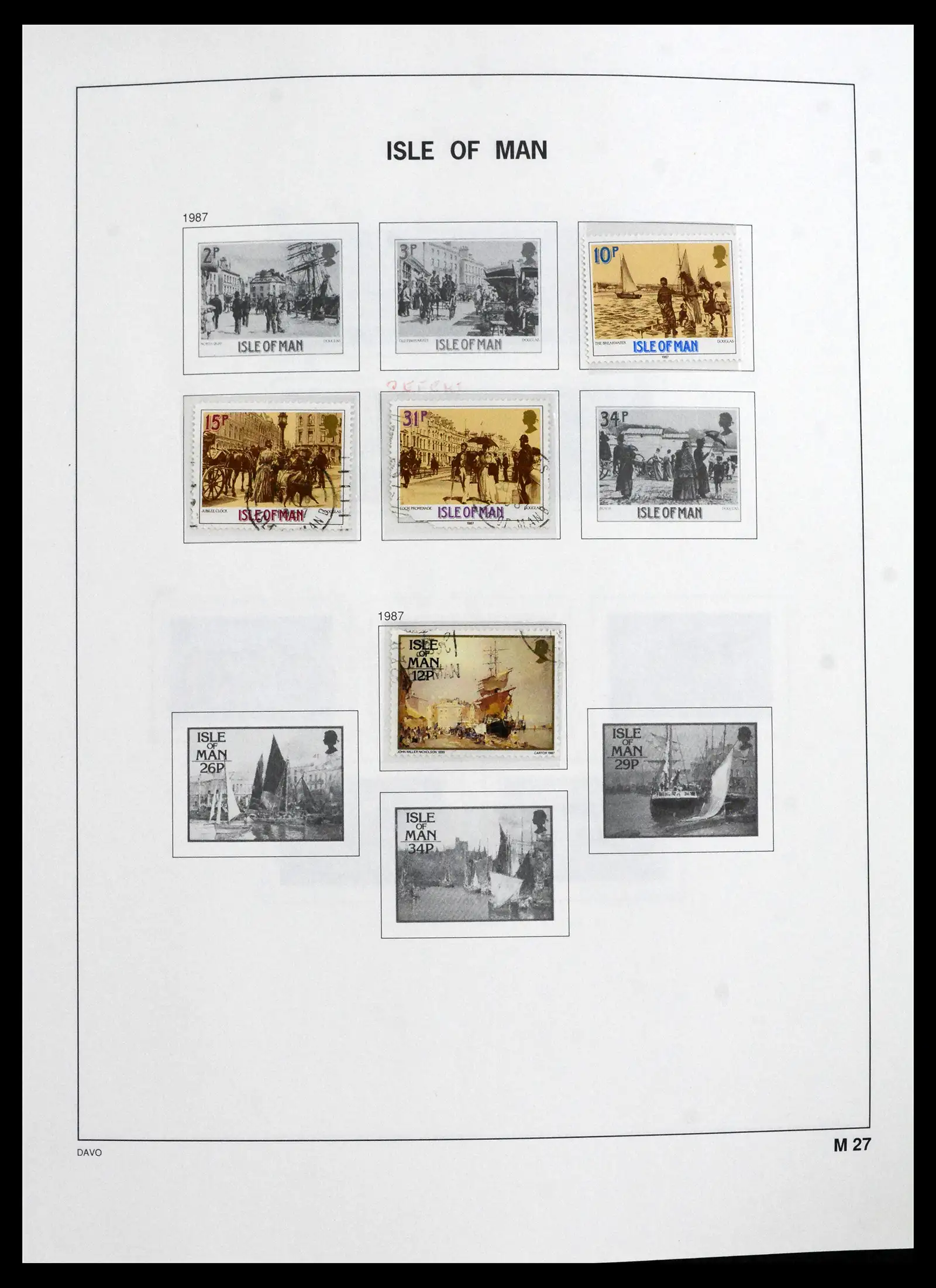 41664 0028 - Stamp collection 41664 Isle of Man 1973-2013.