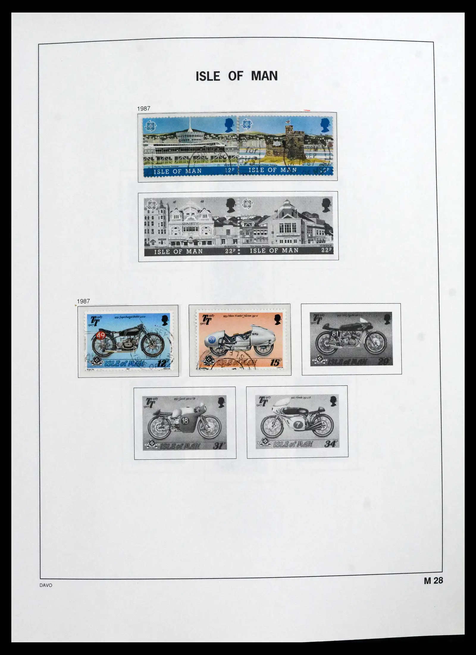 41664 0029 - Stamp collection 41664 Isle of Man 1973-2013.