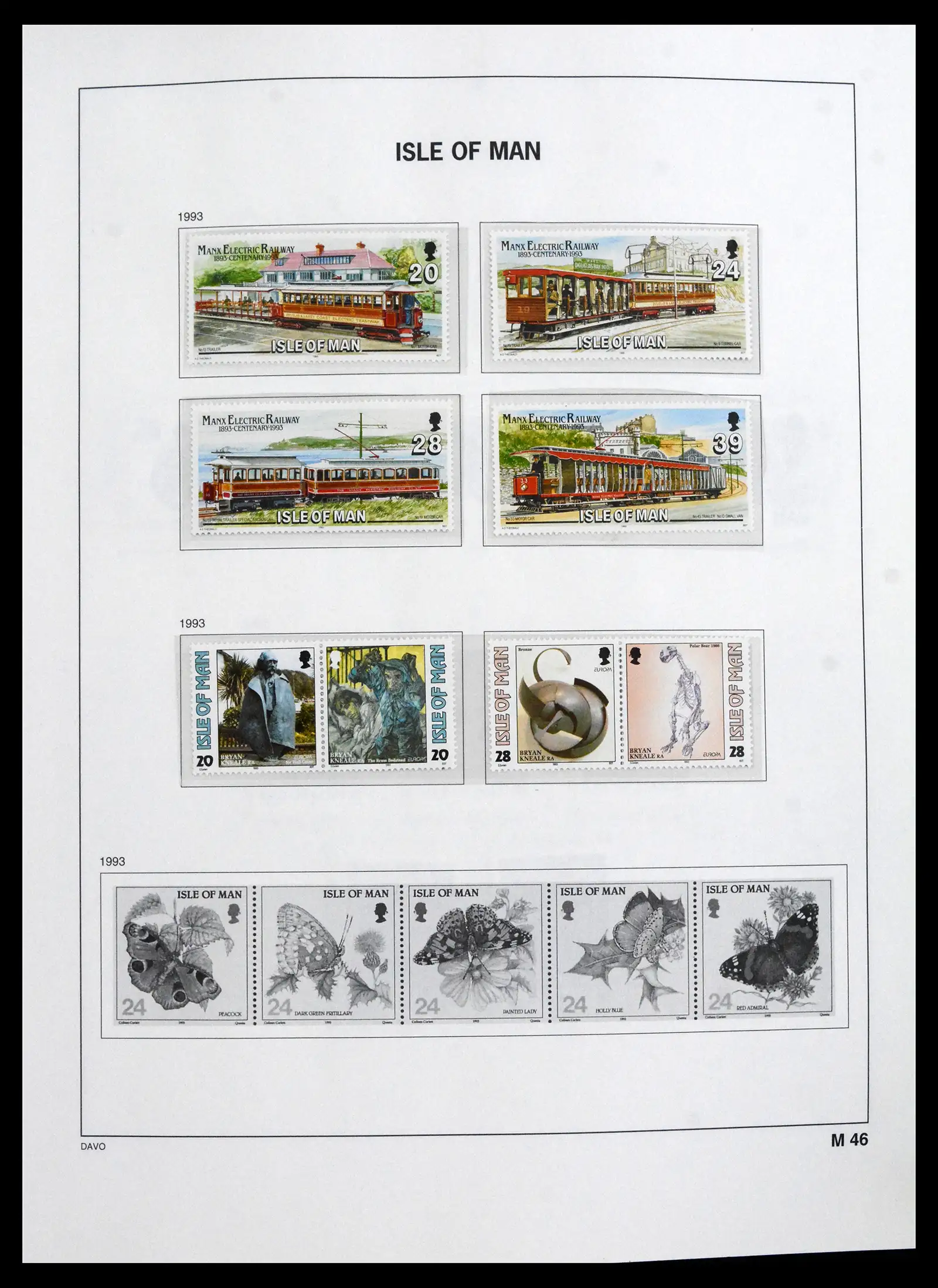 41664 0033 - Stamp collection 41664 Isle of Man 1973-2013.