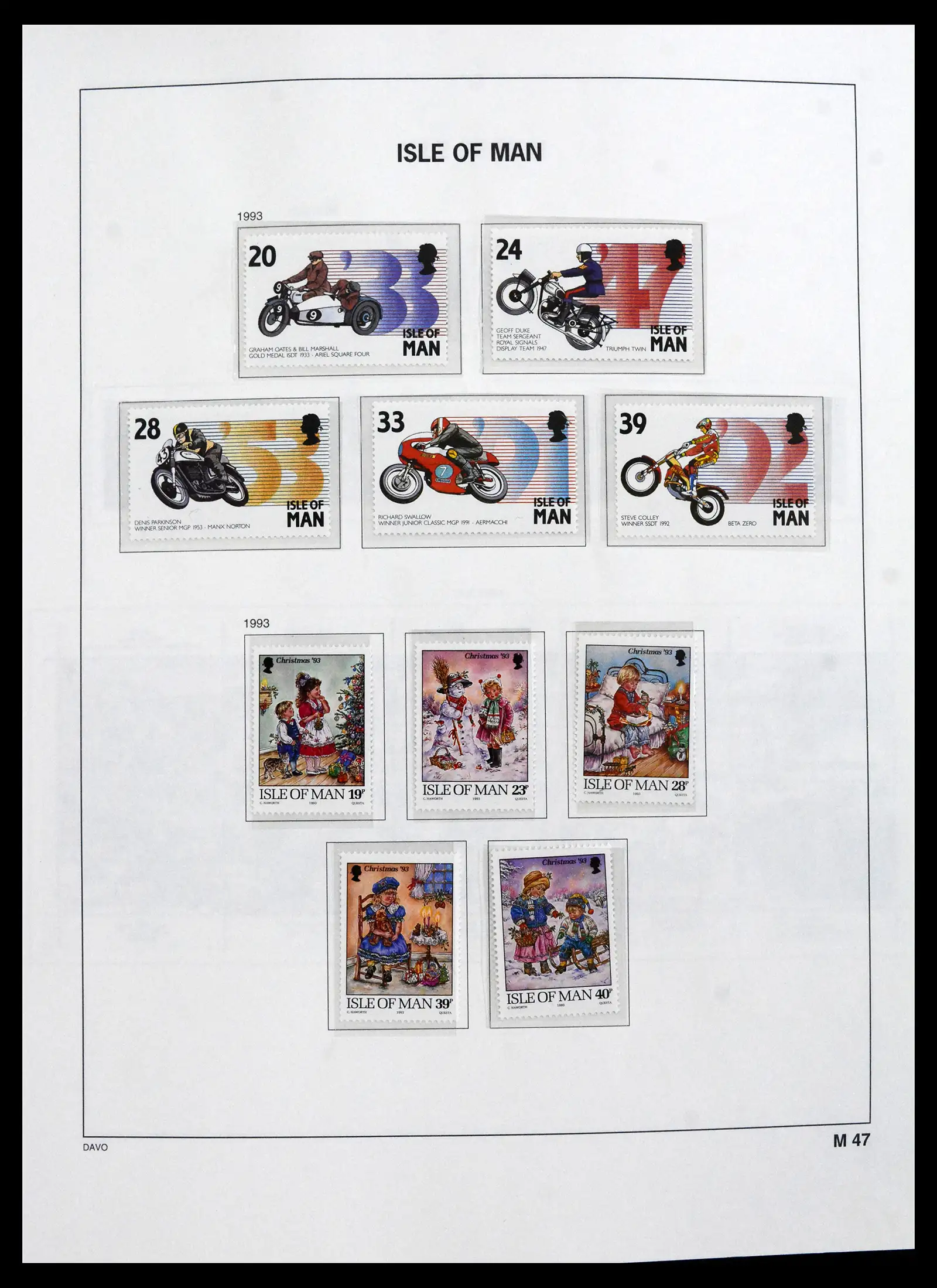 41664 0034 - Stamp collection 41664 Isle of Man 1973-2013.