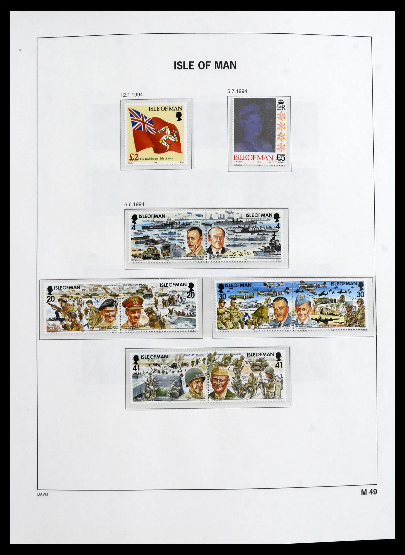 41664 0036 - Stamp collection 41664 Isle of Man 1973-2013.