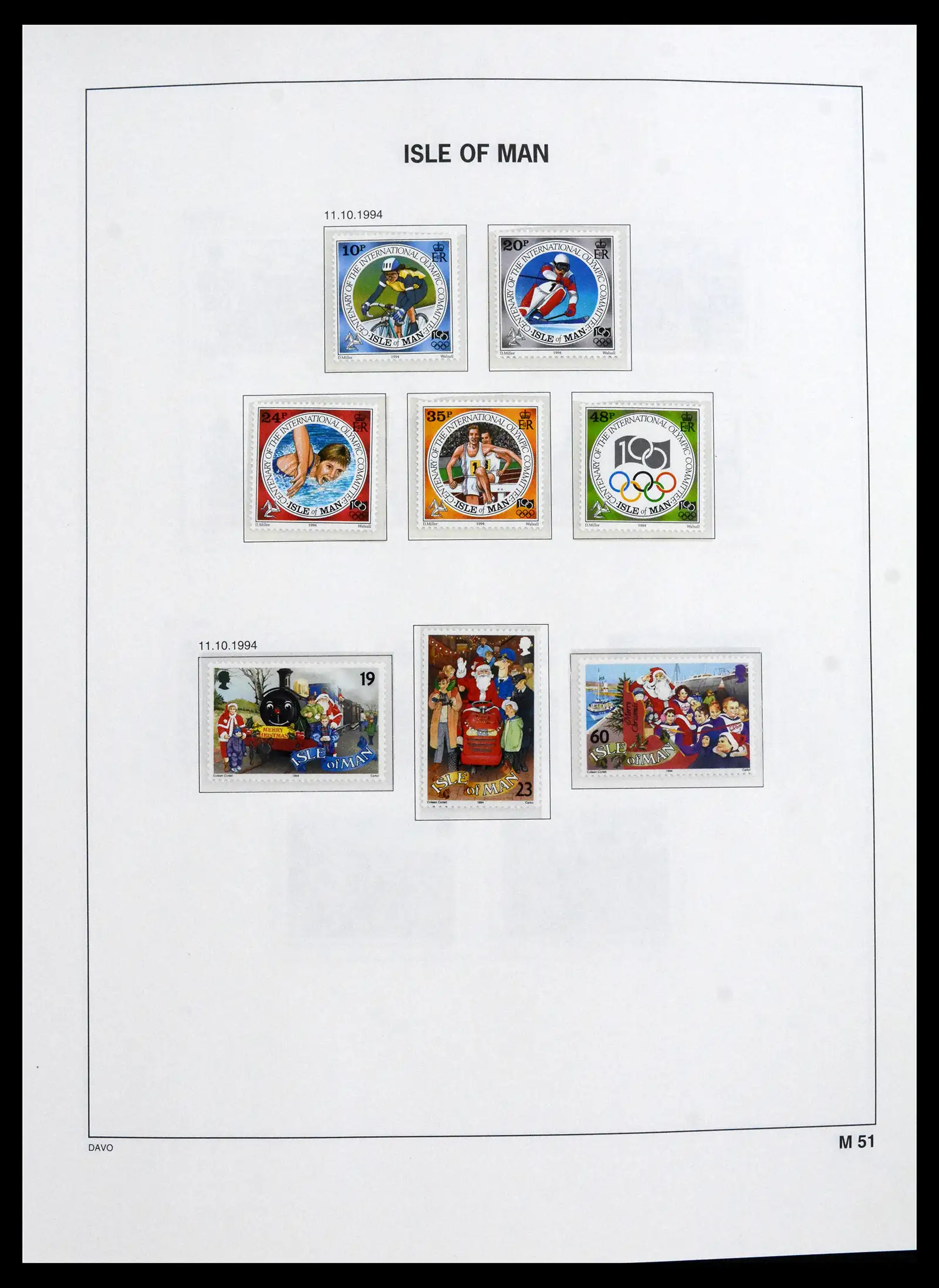 41664 0038 - Stamp collection 41664 Isle of Man 1973-2013.