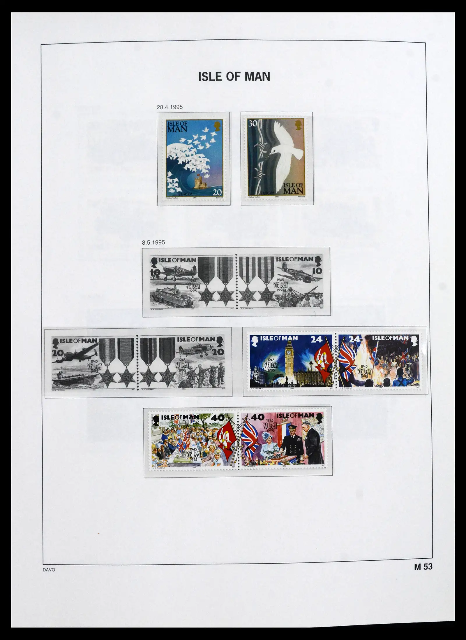 41664 0040 - Stamp collection 41664 Isle of Man 1973-2013.