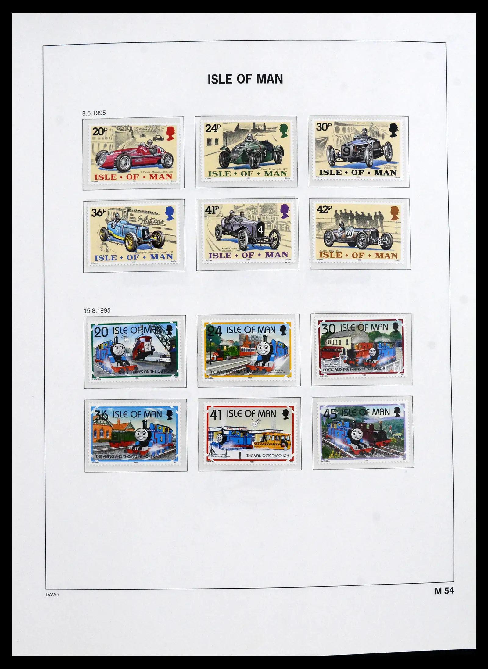 41664 0041 - Stamp collection 41664 Isle of Man 1973-2013.