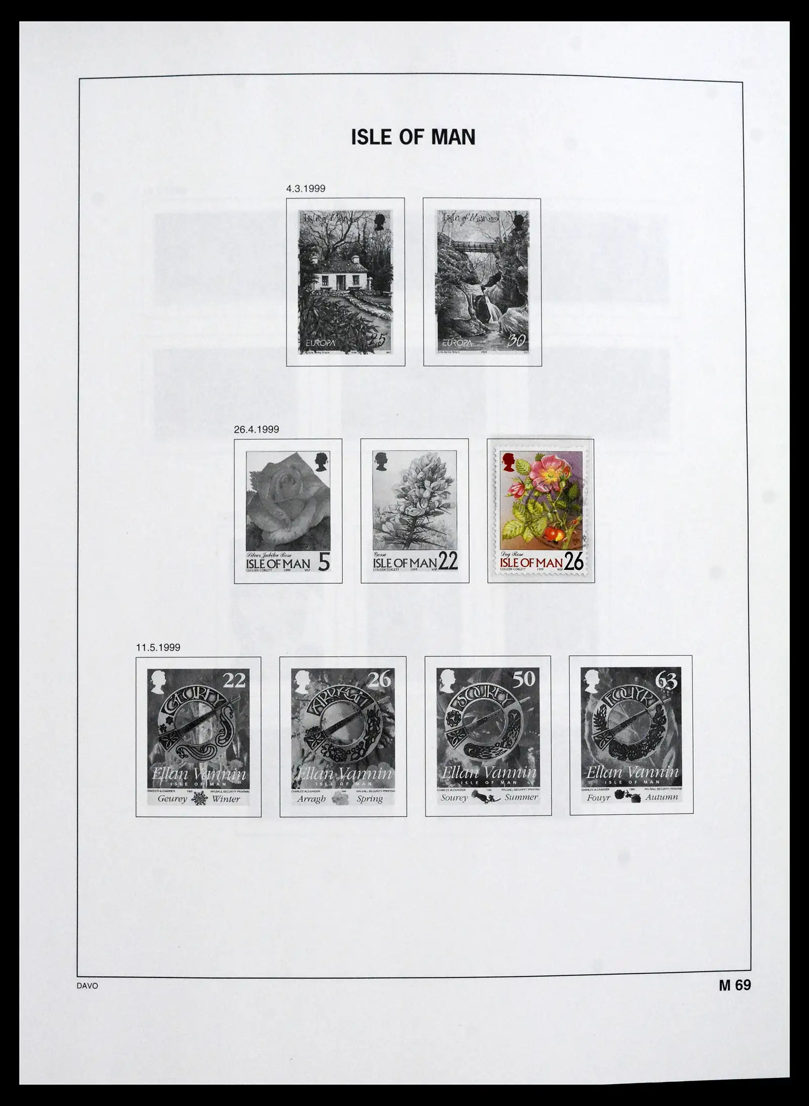 41664 0043 - Stamp collection 41664 Isle of Man 1973-2013.