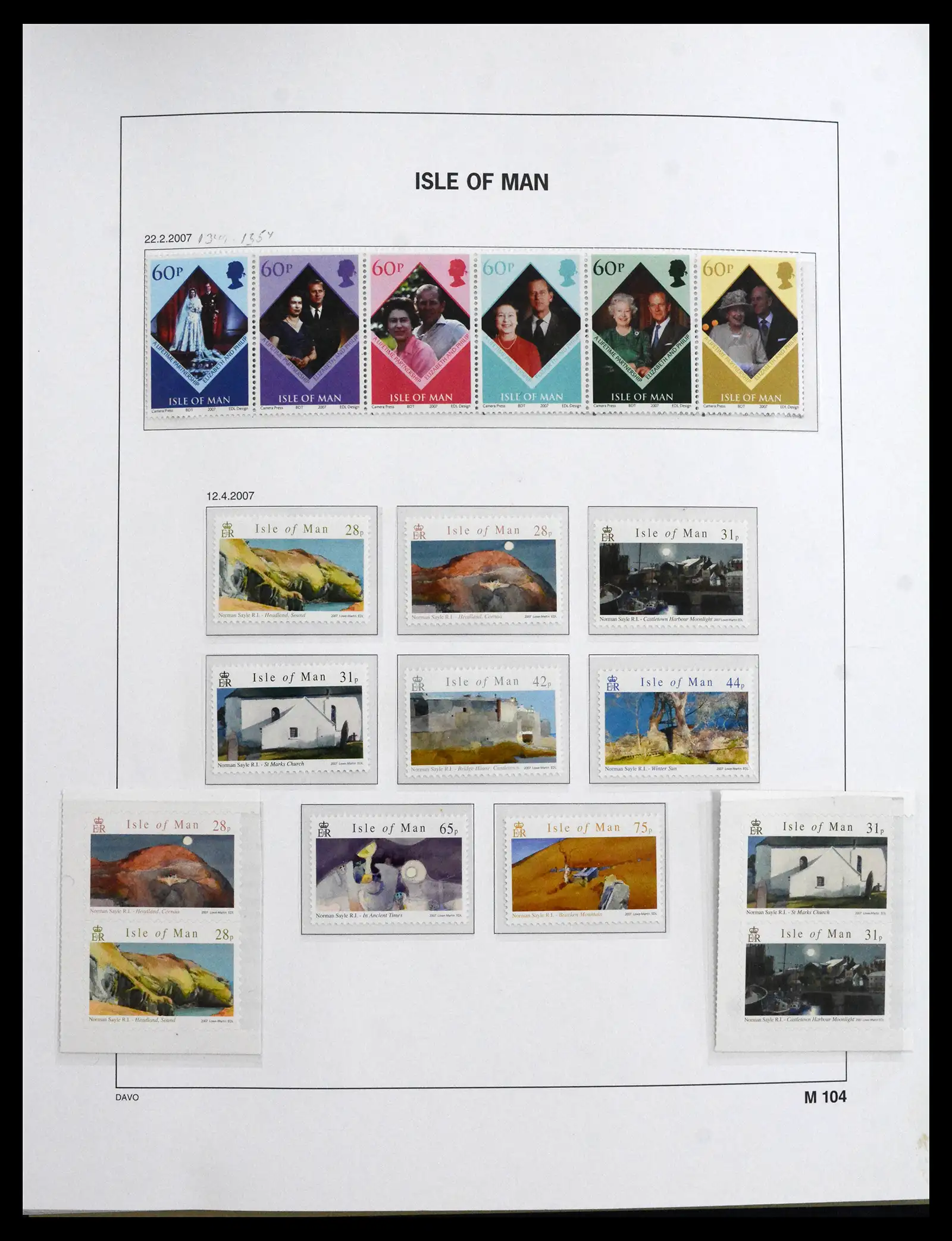 41664 0045 - Stamp collection 41664 Isle of Man 1973-2013.