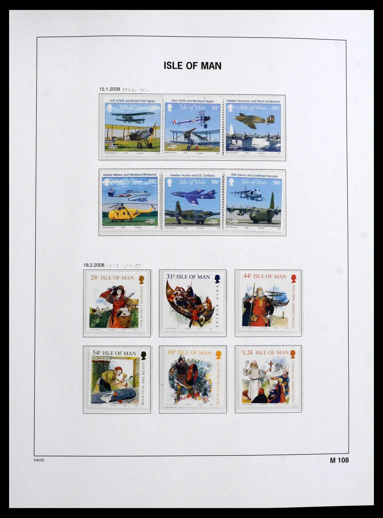 41664 0049 - Stamp collection 41664 Isle of Man 1973-2013.