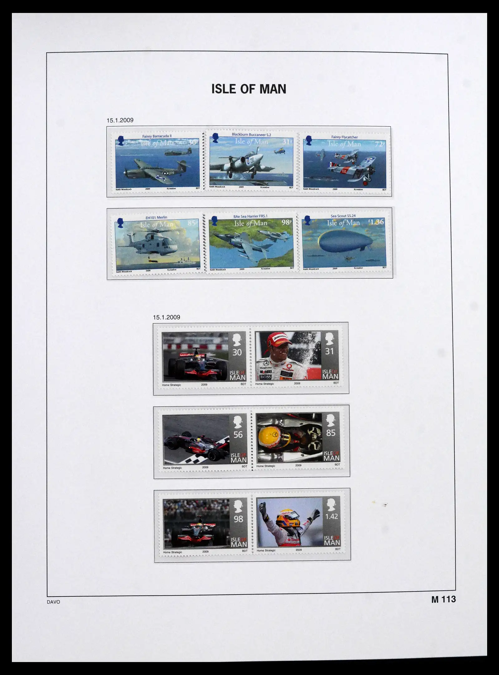 41664 0054 - Stamp collection 41664 Isle of Man 1973-2013.