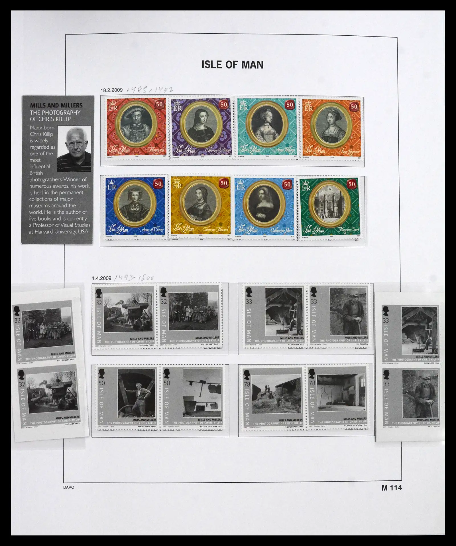 41664 0055 - Stamp collection 41664 Isle of Man 1973-2013.