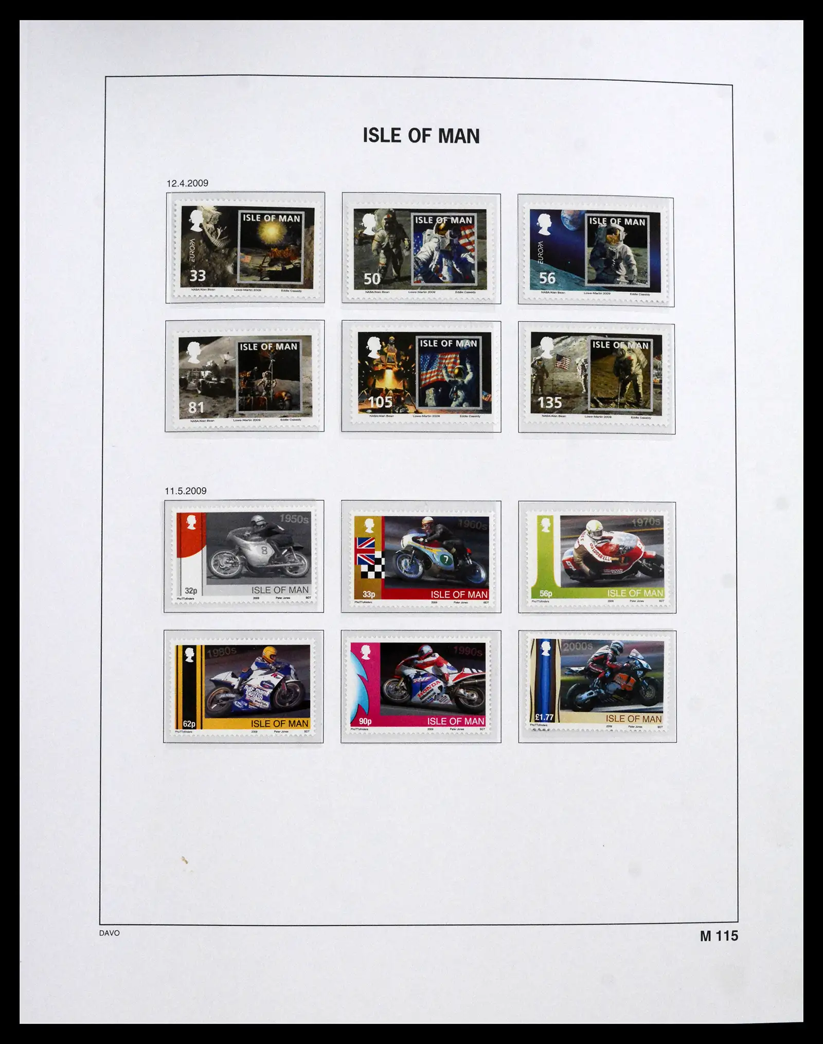 41664 0056 - Stamp collection 41664 Isle of Man 1973-2013.