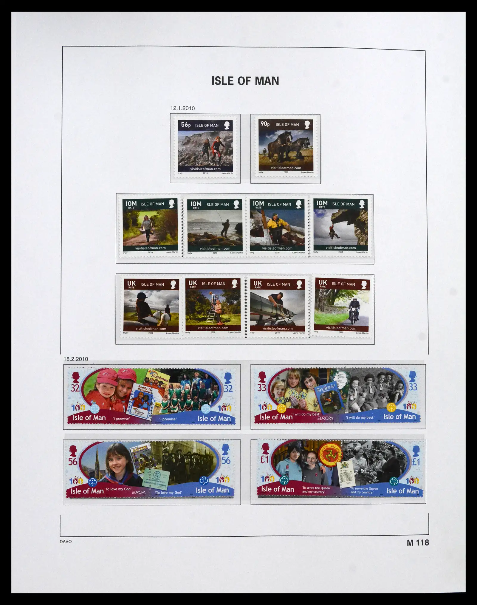 41664 0059 - Stamp collection 41664 Isle of Man 1973-2013.