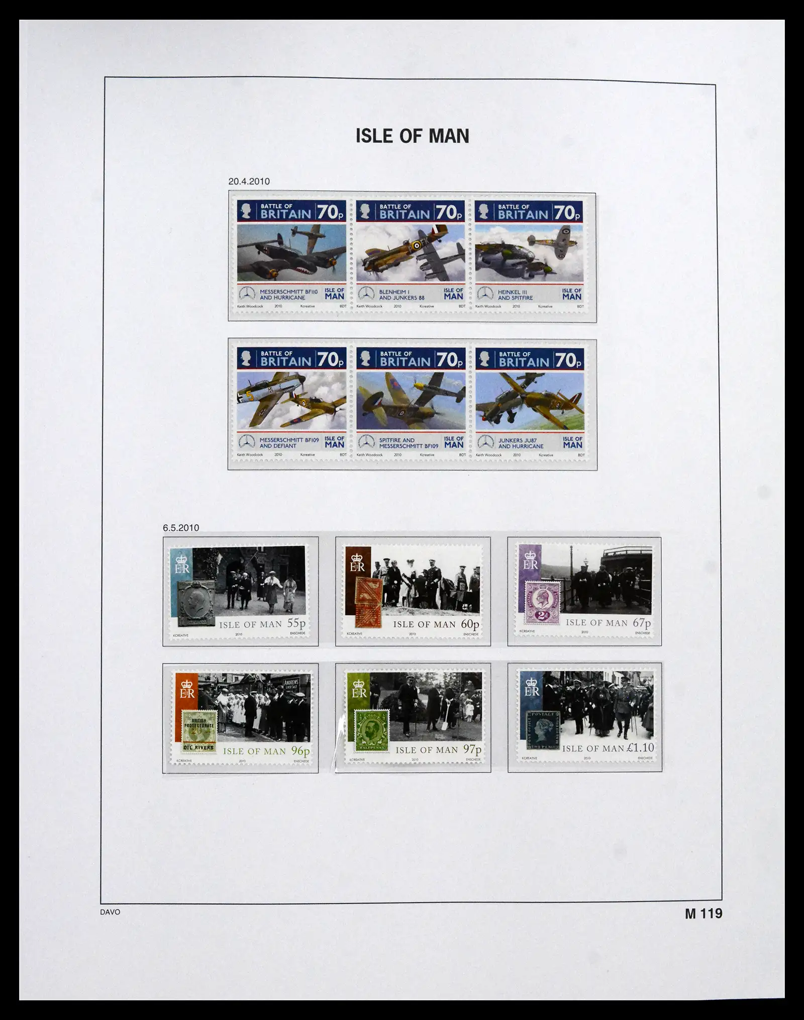 41664 0060 - Stamp collection 41664 Isle of Man 1973-2013.