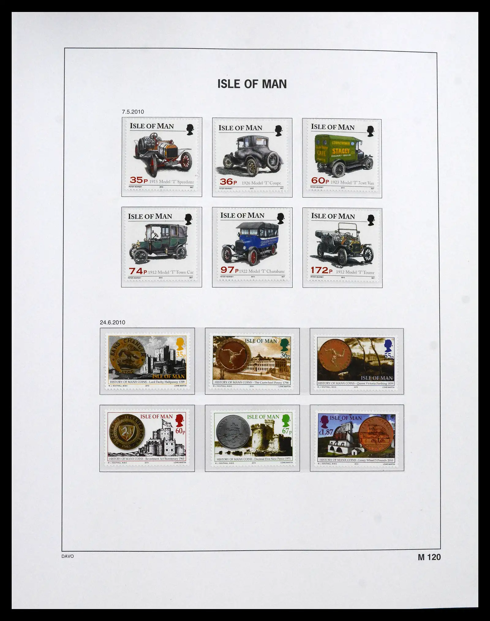 41664 0061 - Stamp collection 41664 Isle of Man 1973-2013.