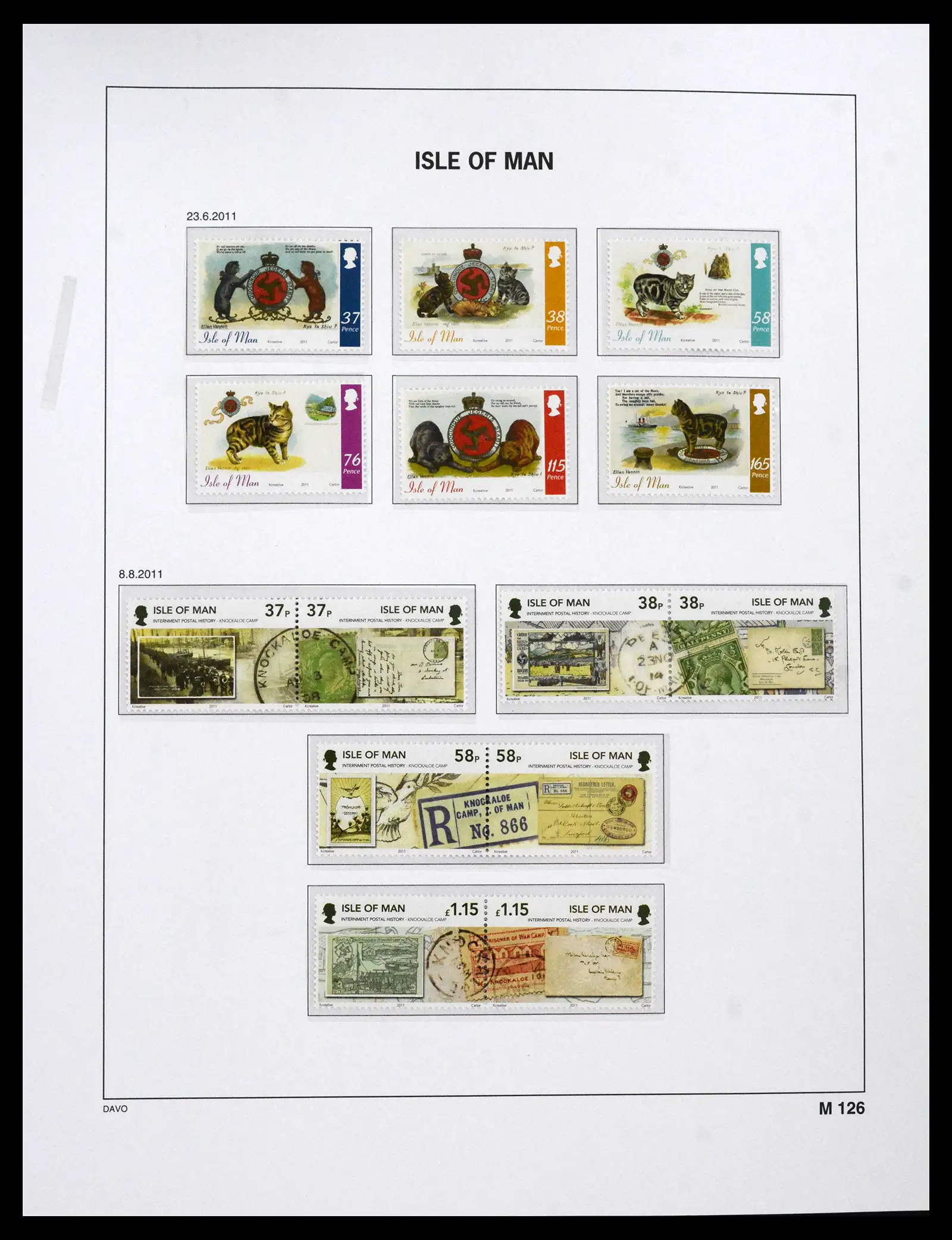 41664 0067 - Stamp collection 41664 Isle of Man 1973-2013.
