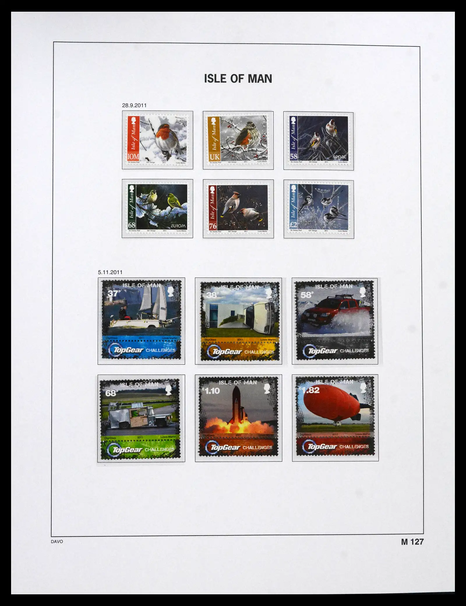 41664 0068 - Stamp collection 41664 Isle of Man 1973-2013.