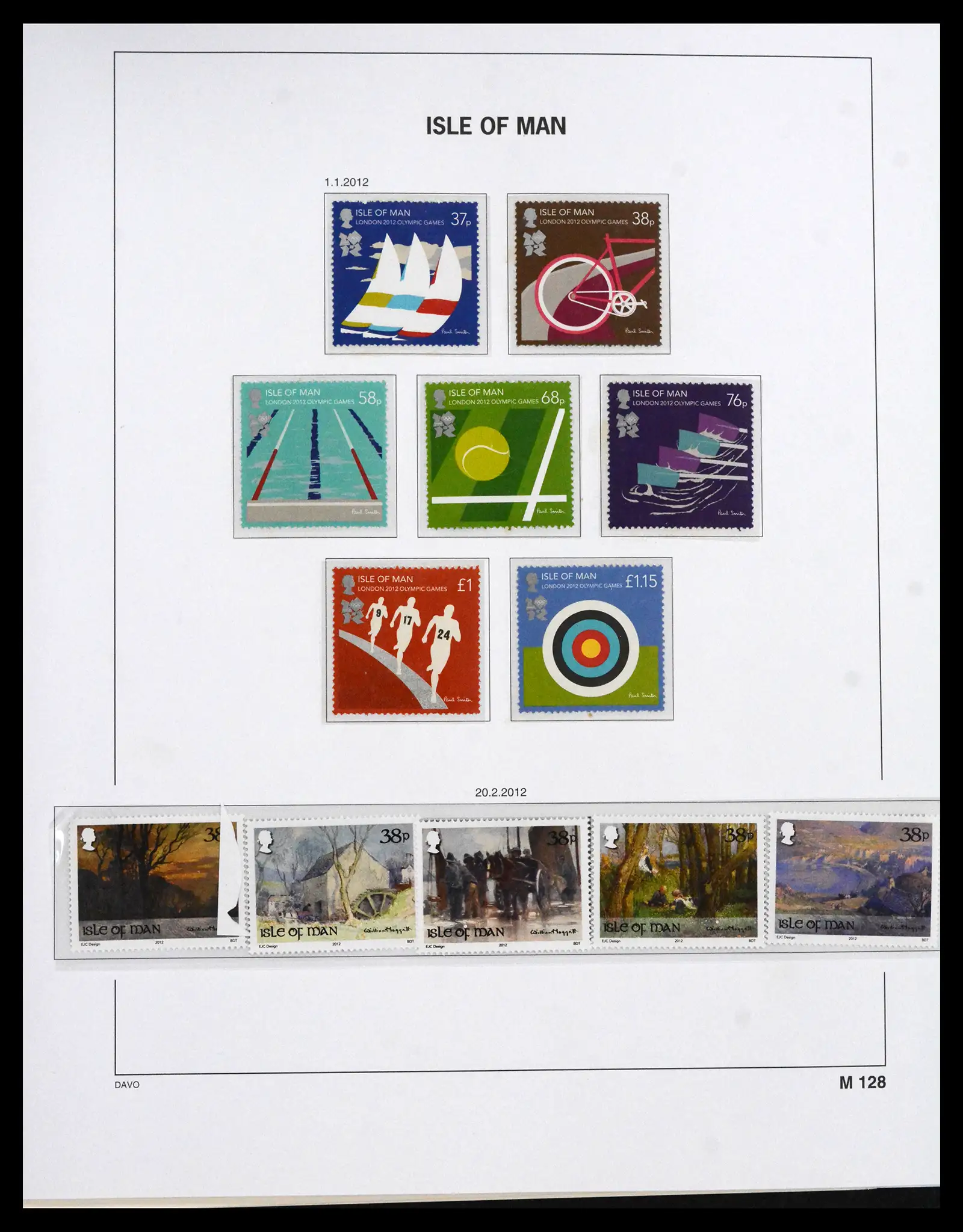 41664 0069 - Stamp collection 41664 Isle of Man 1973-2013.