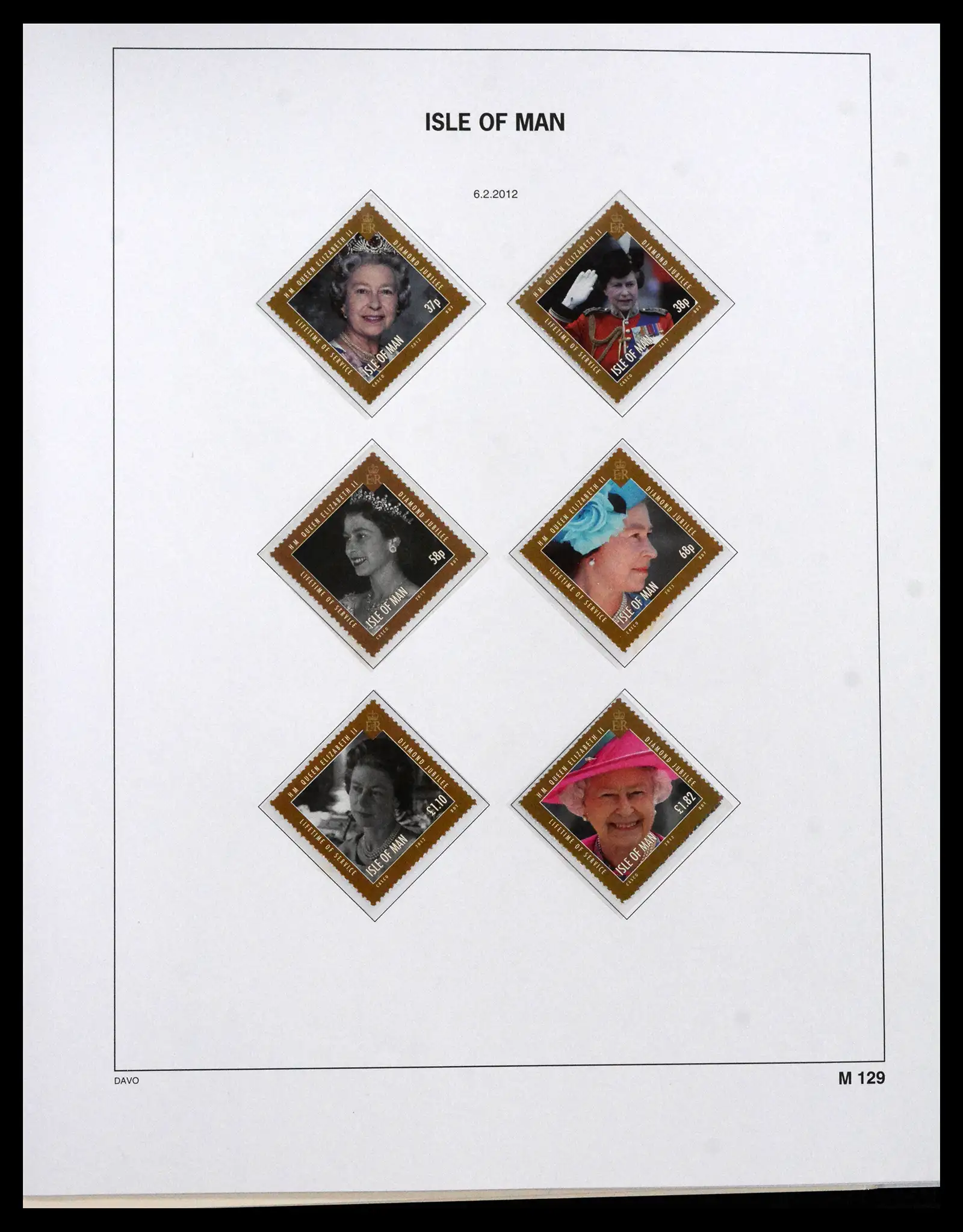 41664 0070 - Stamp collection 41664 Isle of Man 1973-2013.