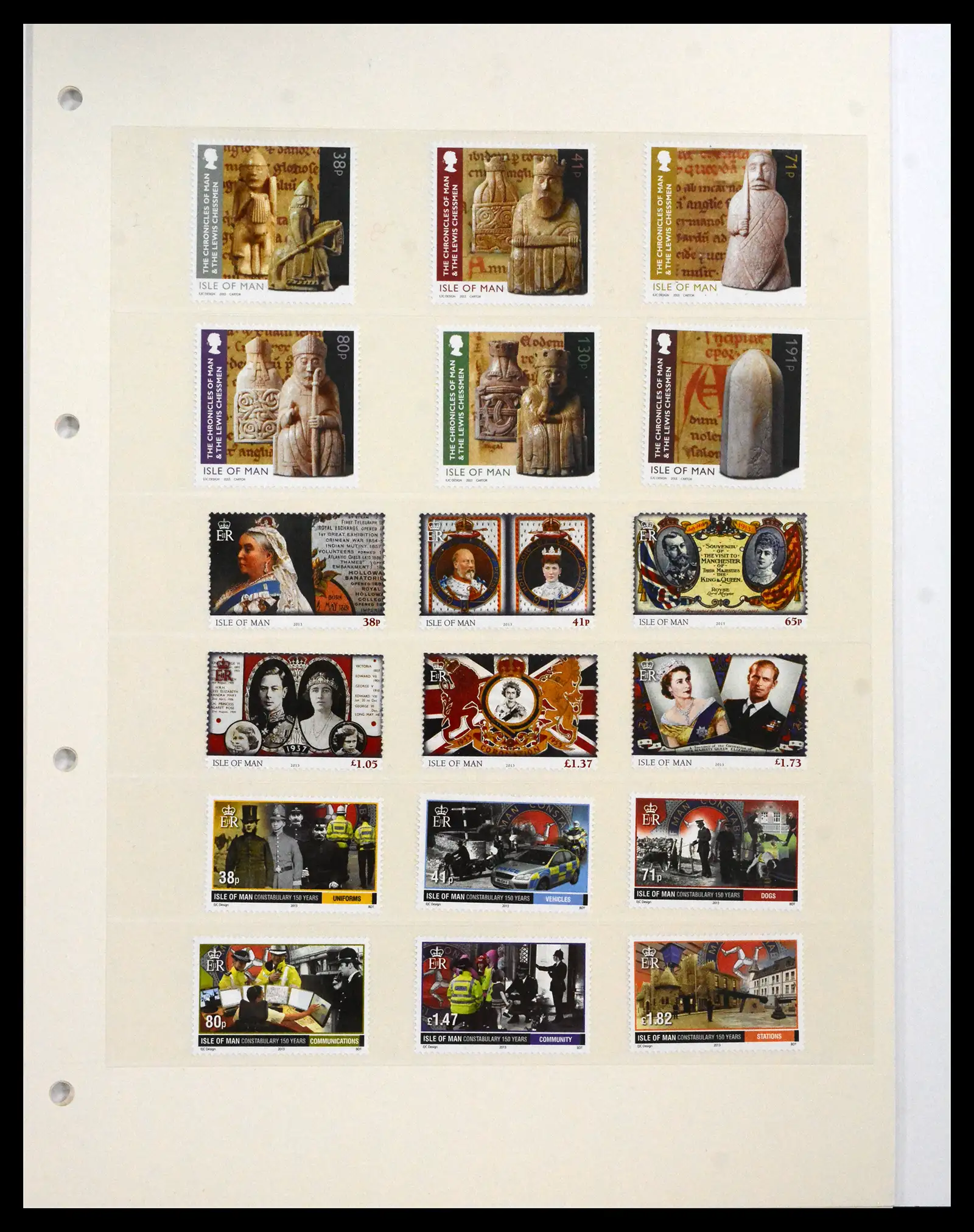 41664 0073 - Stamp collection 41664 Isle of Man 1973-2013.