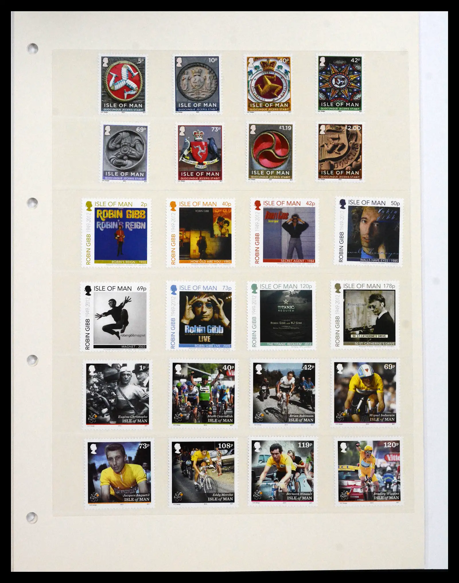 41664 0074 - Stamp collection 41664 Isle of Man 1973-2013.