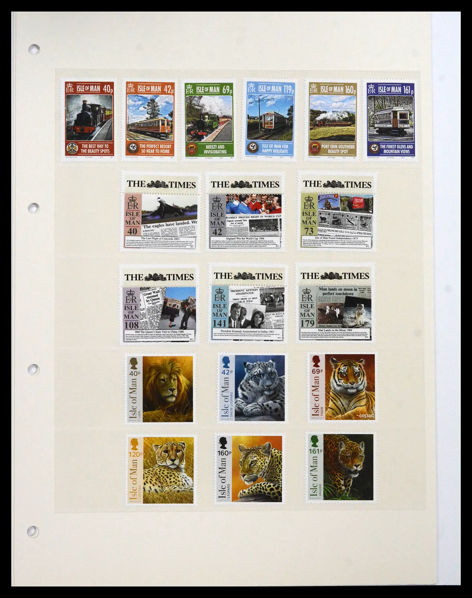 41664 0075 - Stamp collection 41664 Isle of Man 1973-2013.
