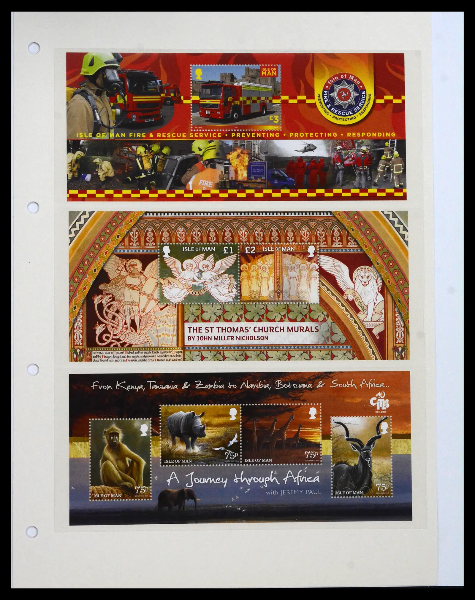 41664 0077 - Stamp collection 41664 Isle of Man 1973-2013.