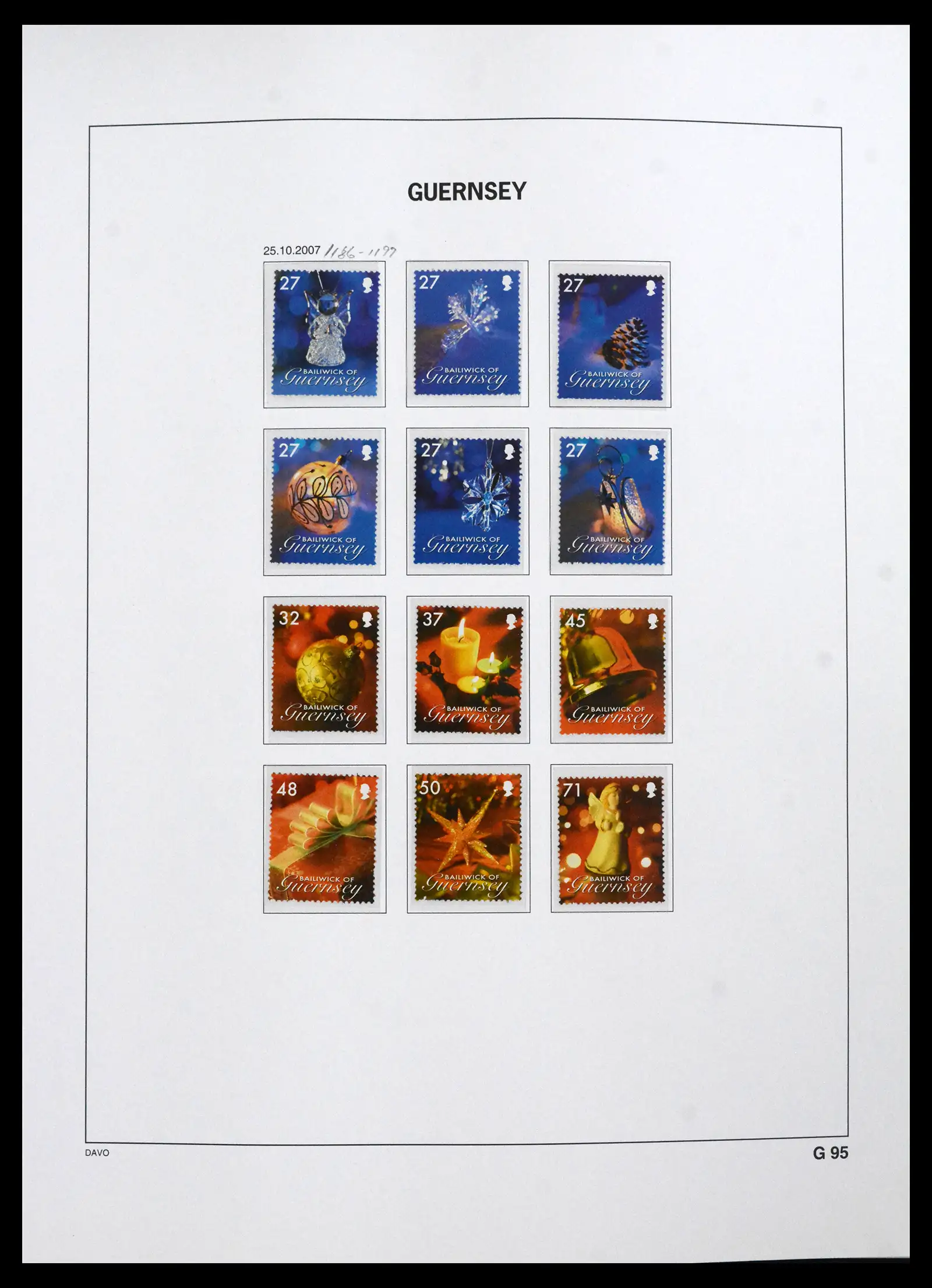 41666 0059 - Postzegelverzameling 41666 Guernsey 1941-2013.