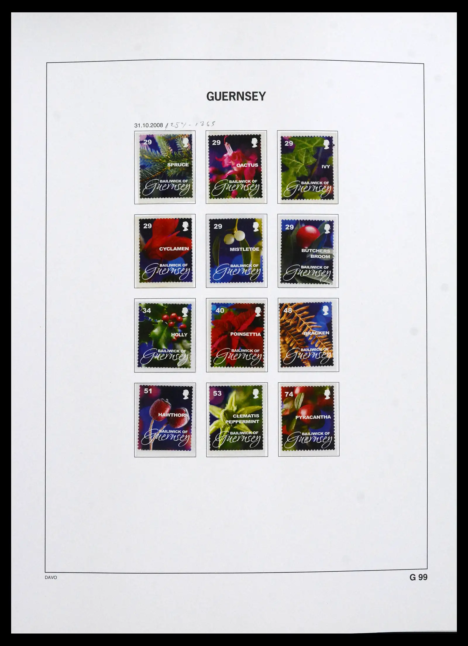 41666 0063 - Postzegelverzameling 41666 Guernsey 1941-2013.