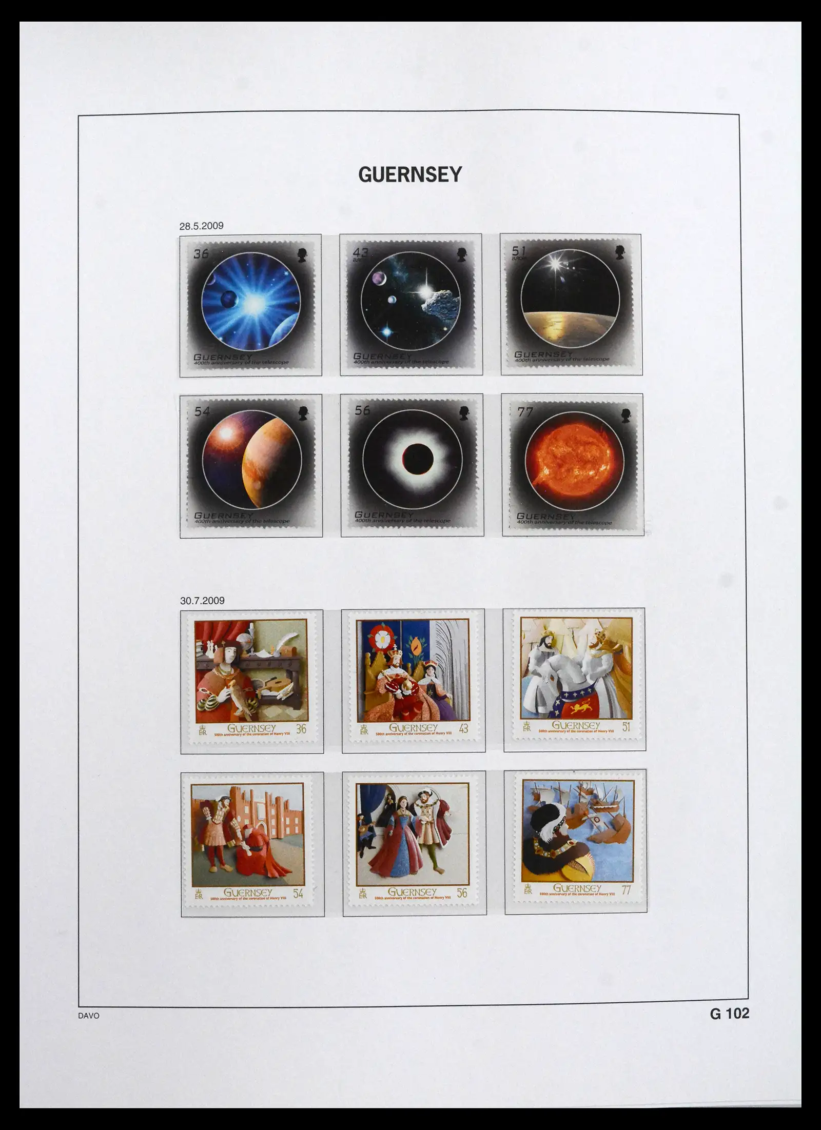 41666 0066 - Postzegelverzameling 41666 Guernsey 1941-2013.