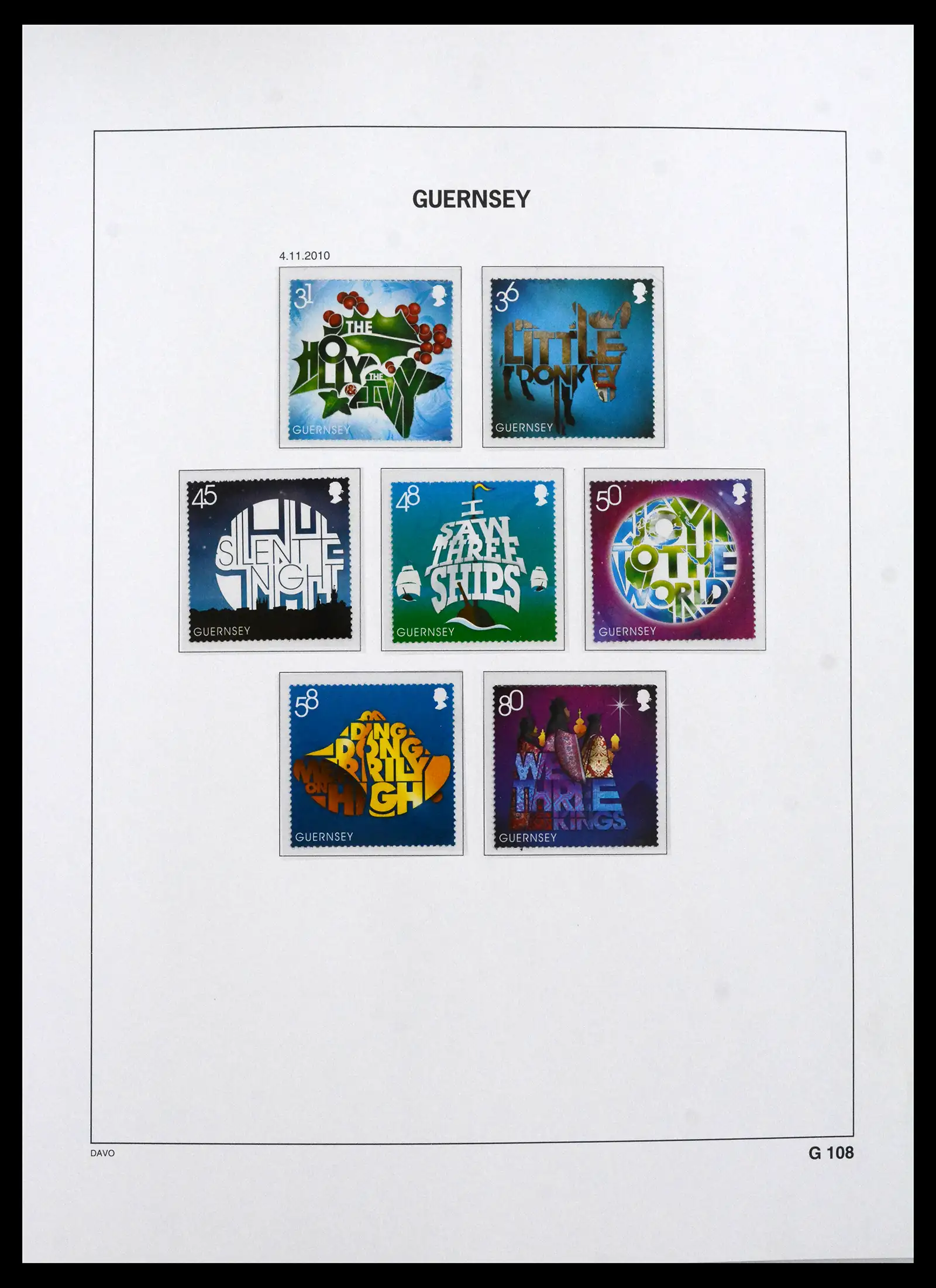 41666 0073 - Postzegelverzameling 41666 Guernsey 1941-2013.