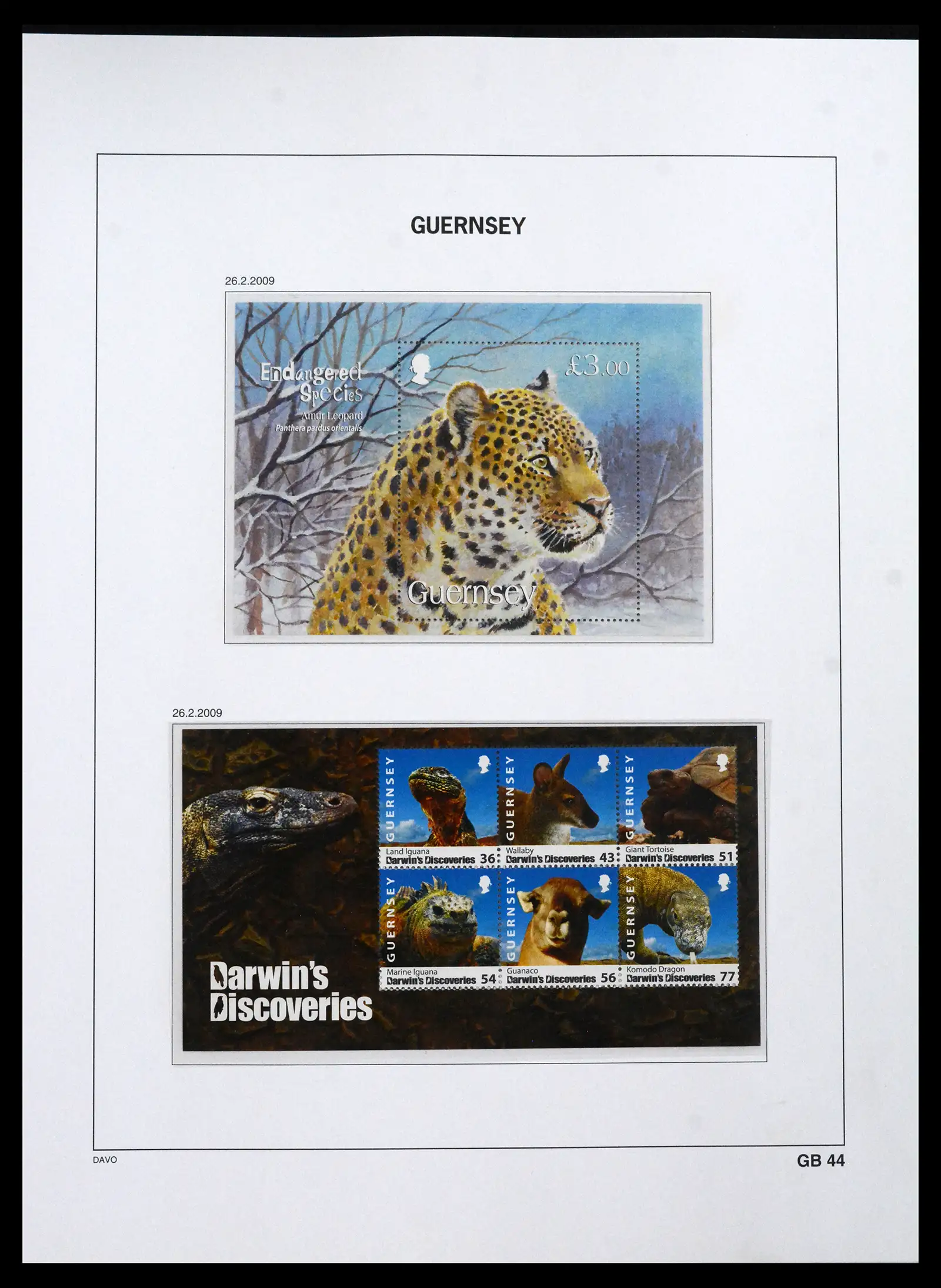 41666 0092 - Postzegelverzameling 41666 Guernsey 1941-2013.