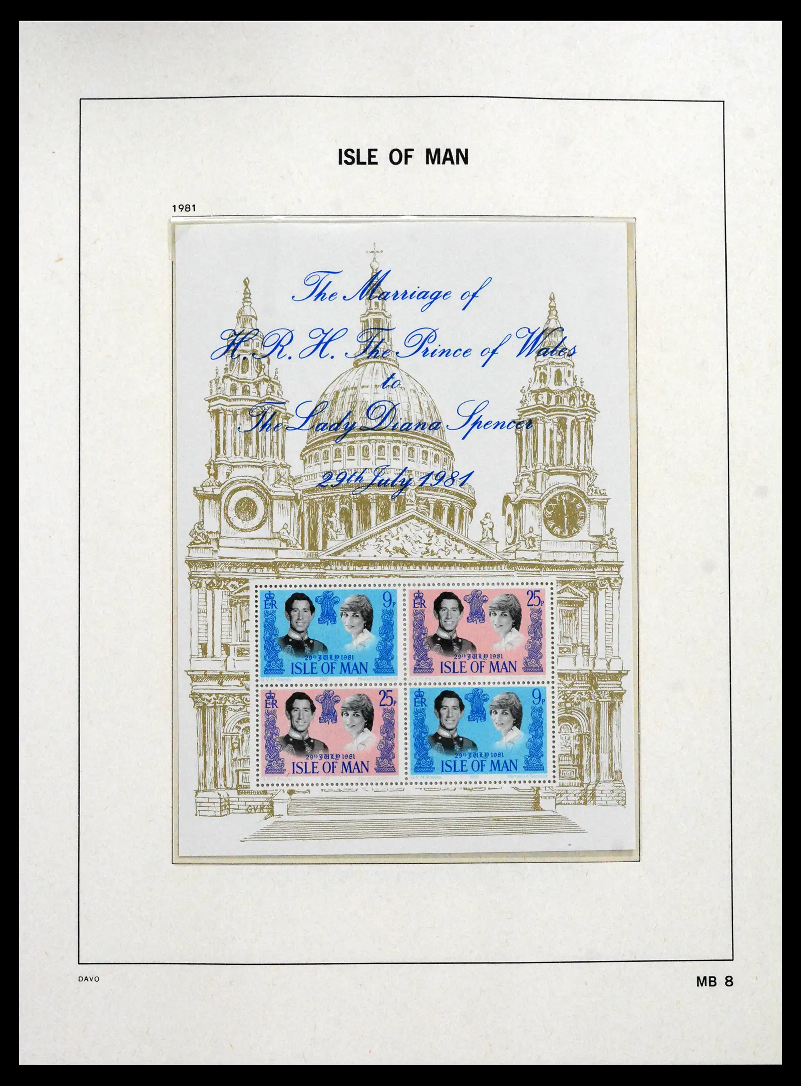 41667 0043 - Stamp collection 41667 Isle of Man complete 1973-2000.