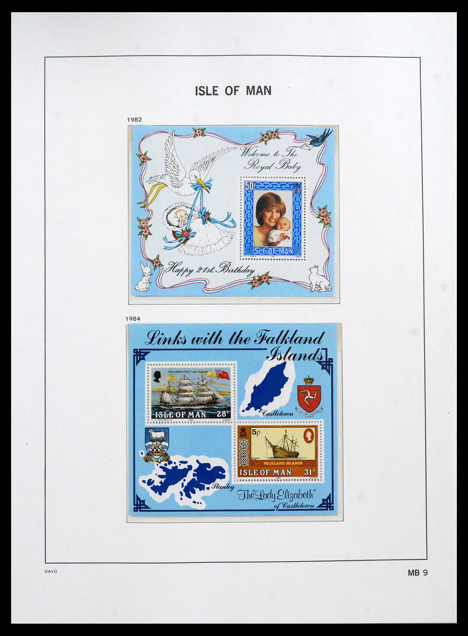 41667 0044 - Stamp collection 41667 Isle of Man complete 1973-2000.