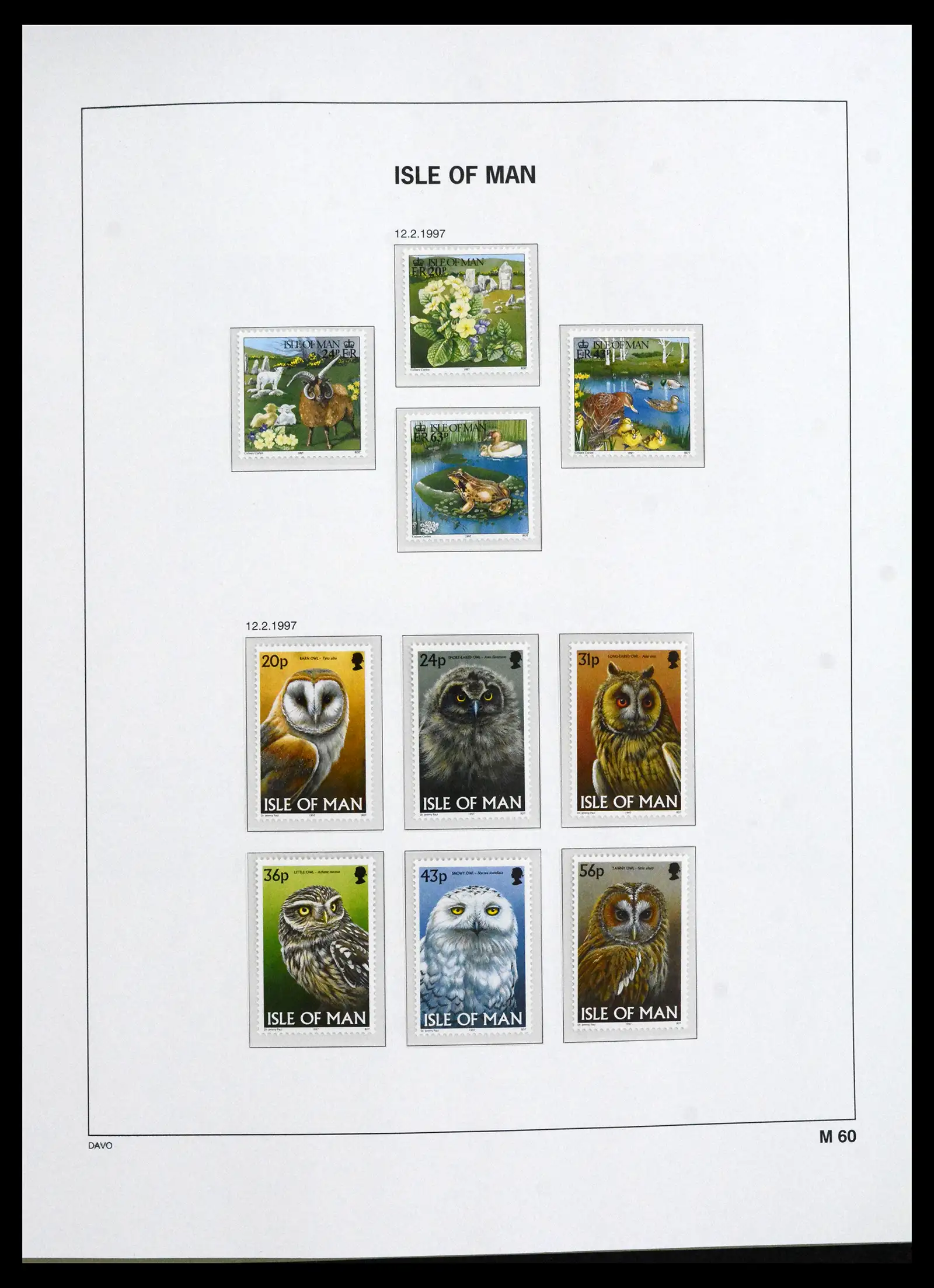 41667 0085 - Stamp collection 41667 Isle of Man complete 1973-2000.