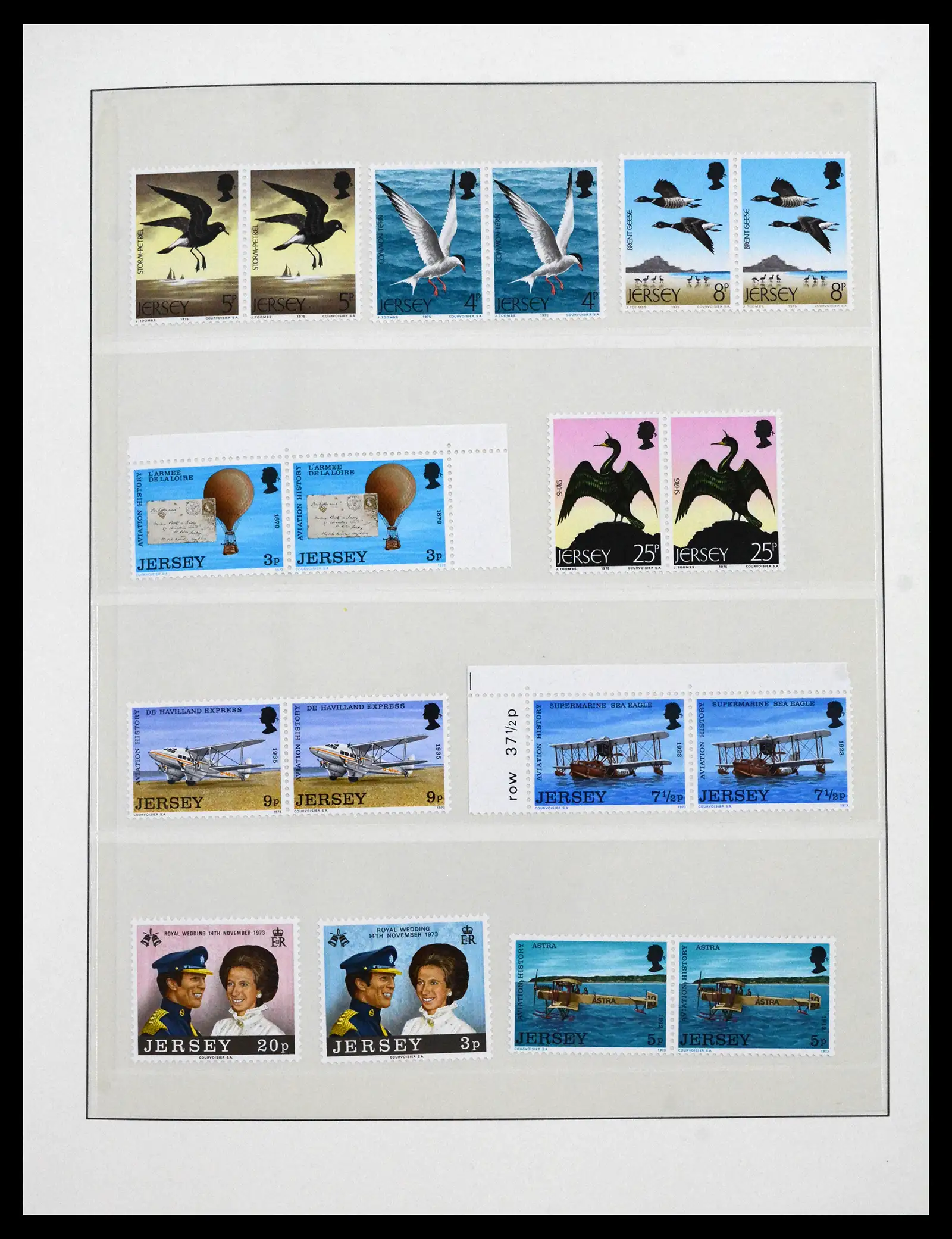 41668 0005 - Stamp collection 41668 Jersey 1969-2005.