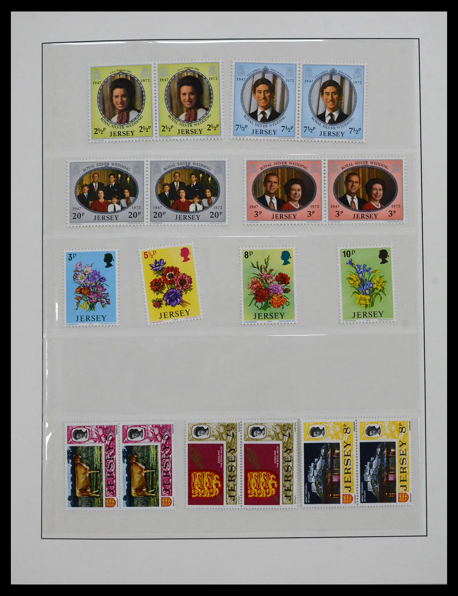 41668 0006 - Stamp collection 41668 Jersey 1969-2005.