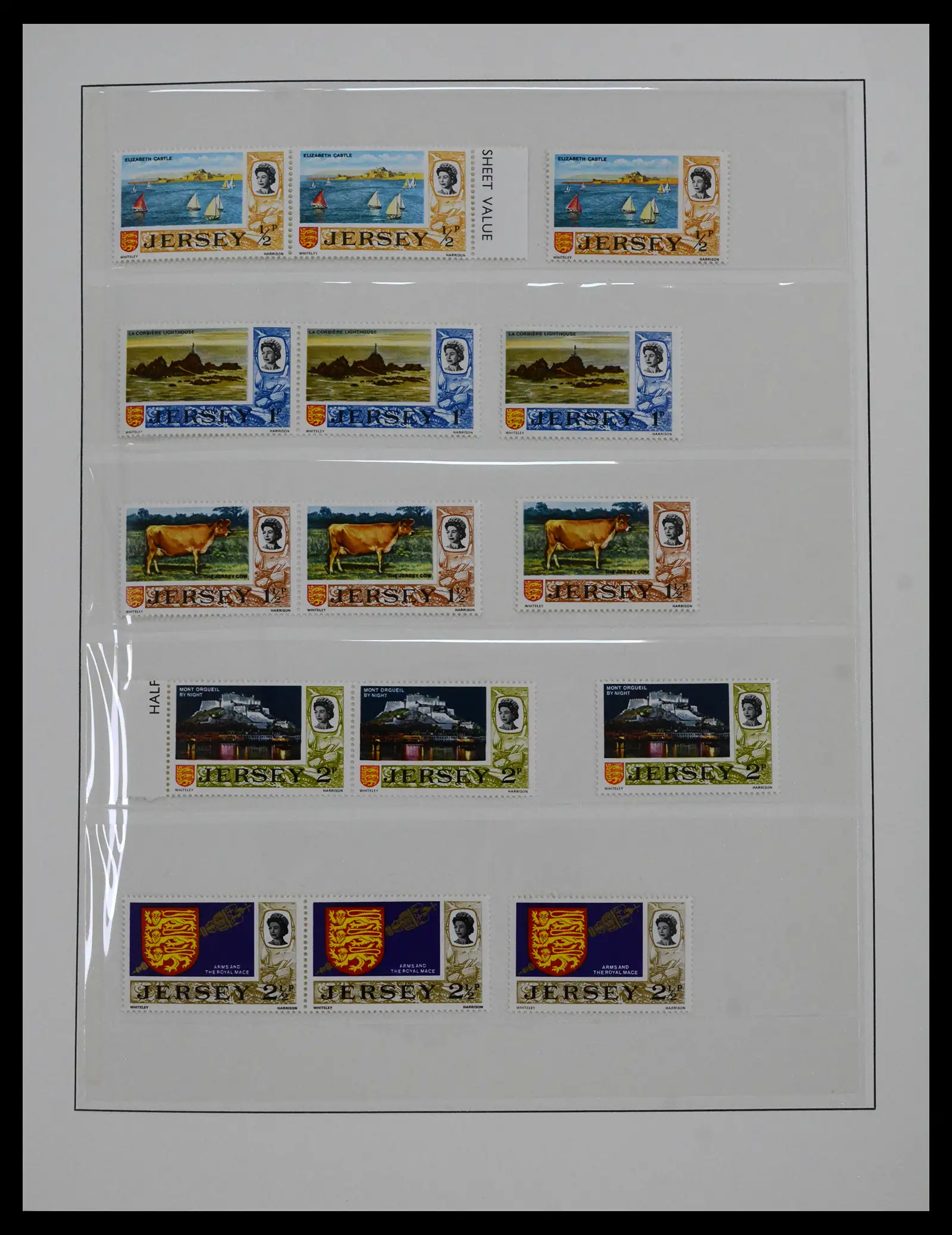 41668 0008 - Stamp collection 41668 Jersey 1969-2005.
