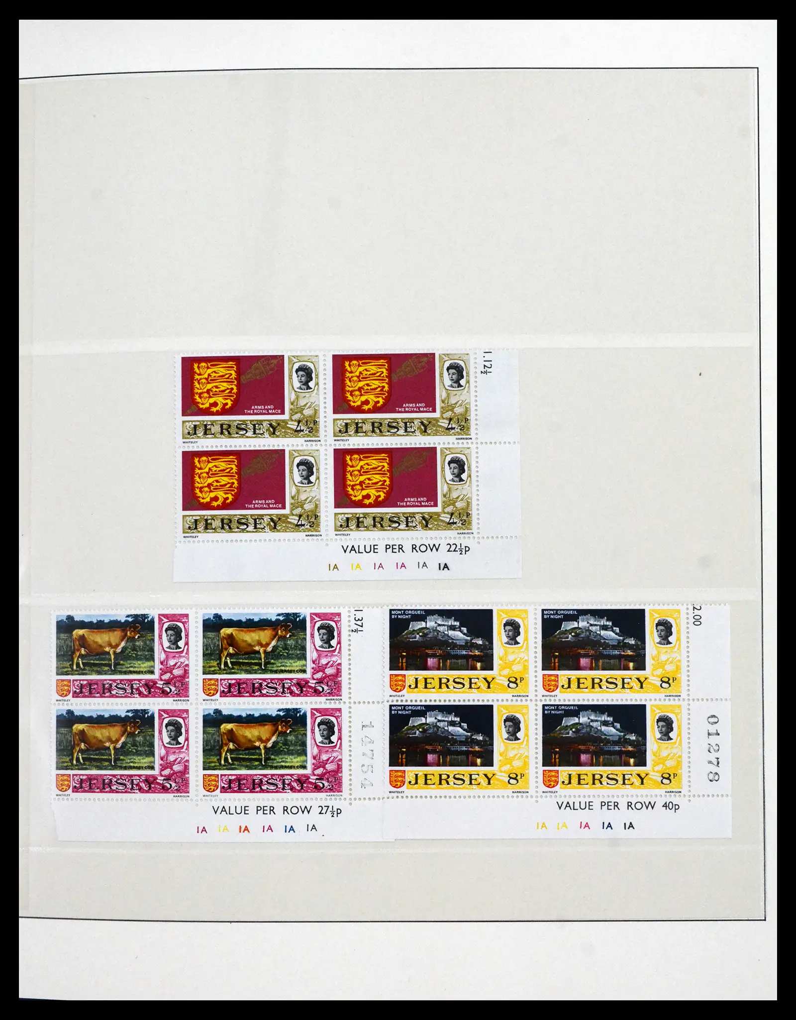 41668 0016 - Stamp collection 41668 Jersey 1969-2005.