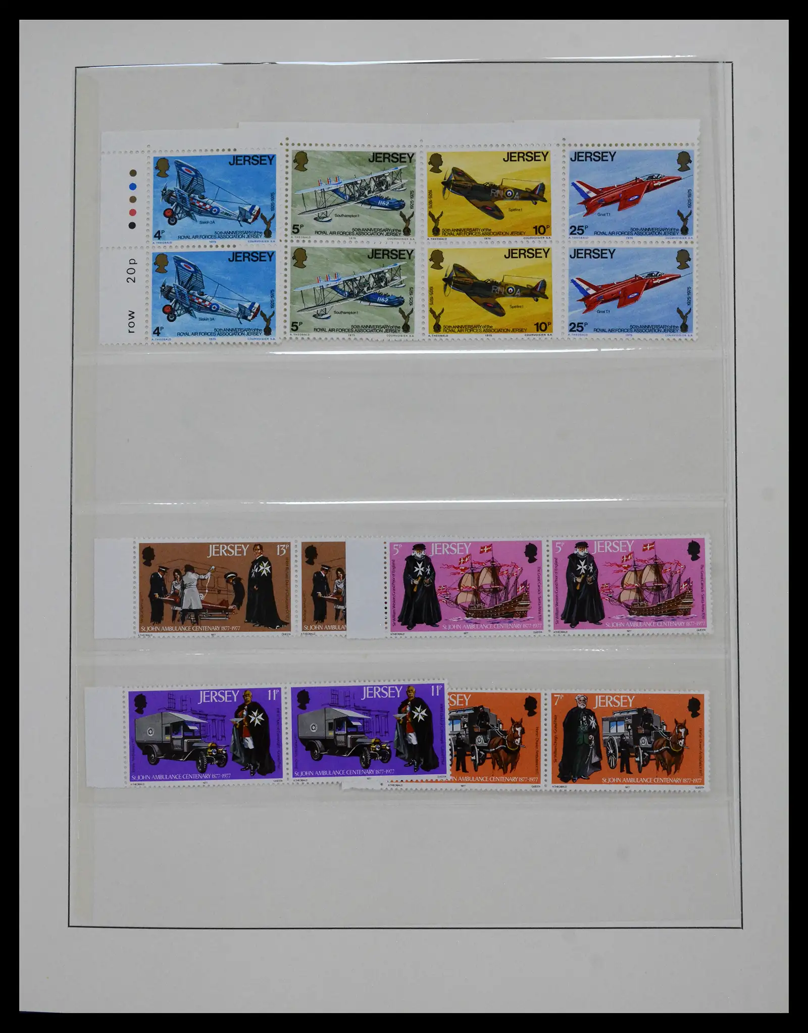 41668 0018 - Stamp collection 41668 Jersey 1969-2005.