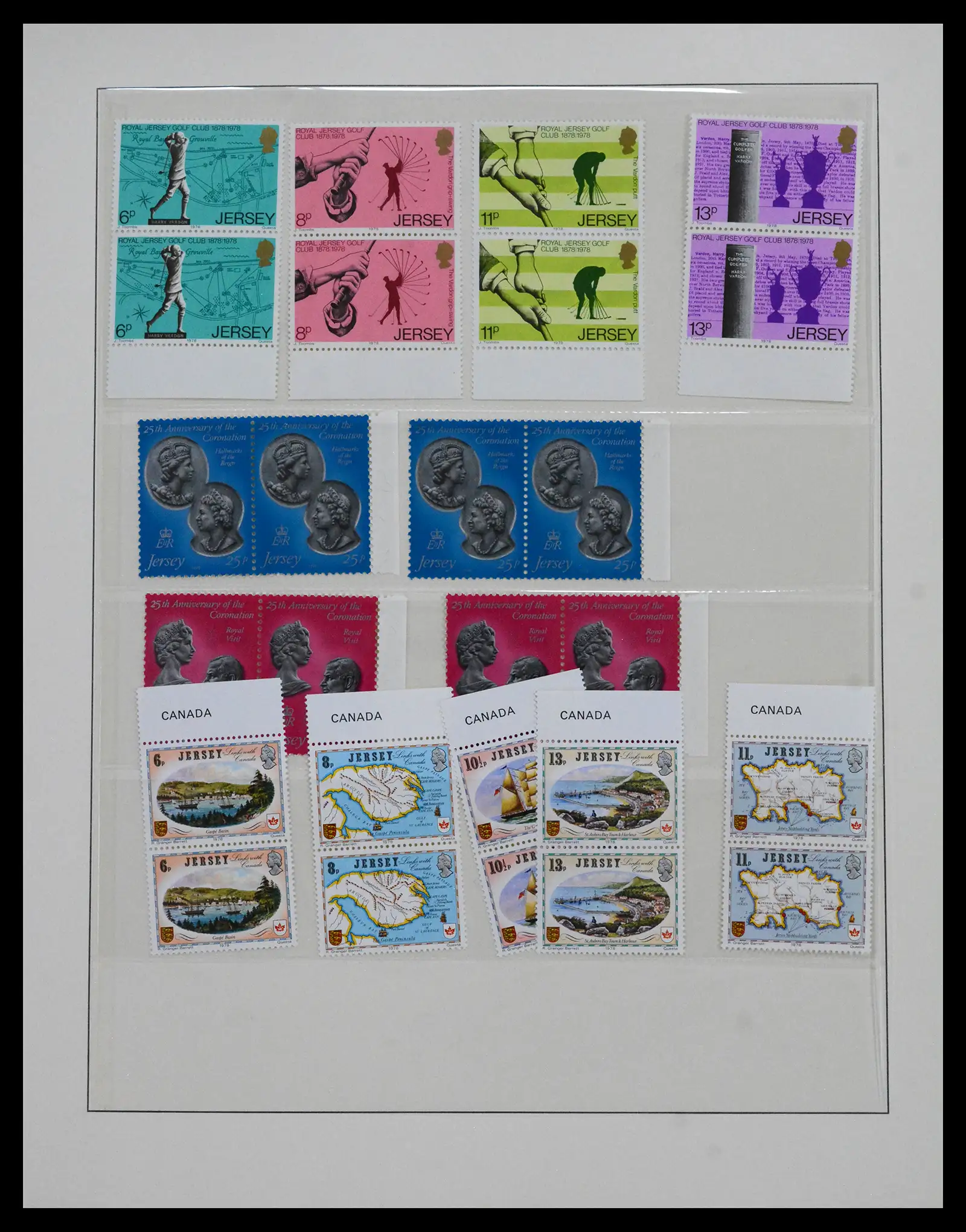 41668 0024 - Stamp collection 41668 Jersey 1969-2005.