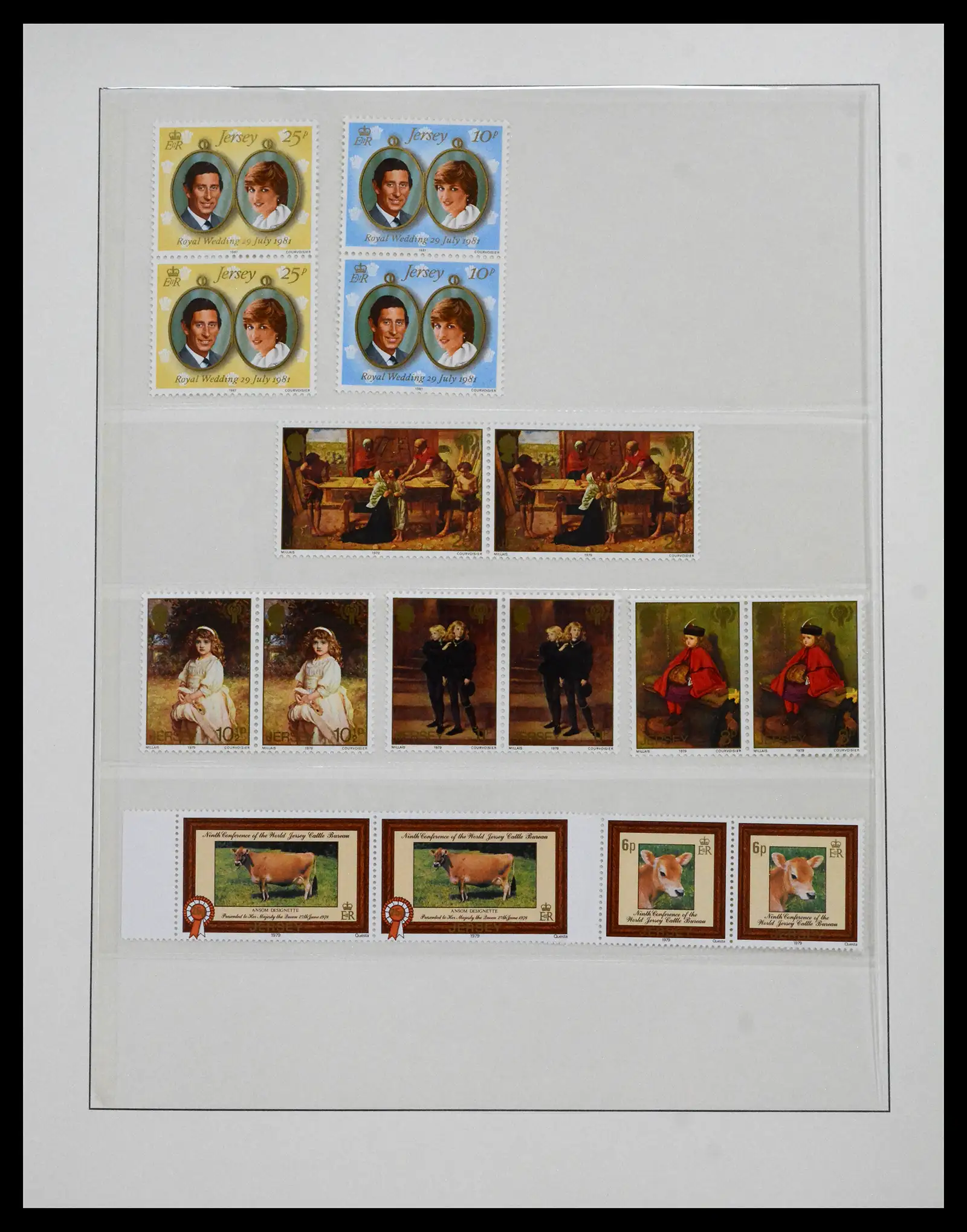 41668 0026 - Stamp collection 41668 Jersey 1969-2005.