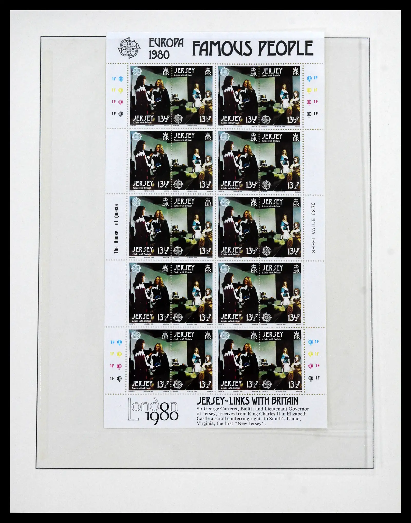 41668 0029 - Stamp collection 41668 Jersey 1969-2005.